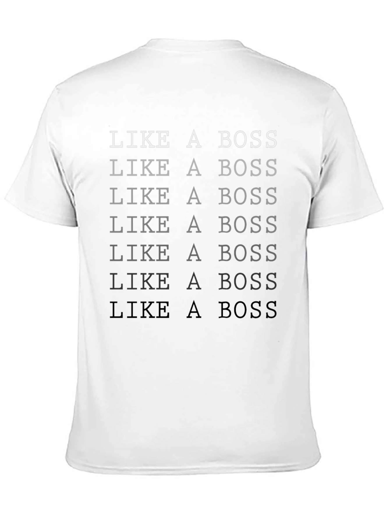 Like A Boss T-Shirt - Premium Graphic Tee