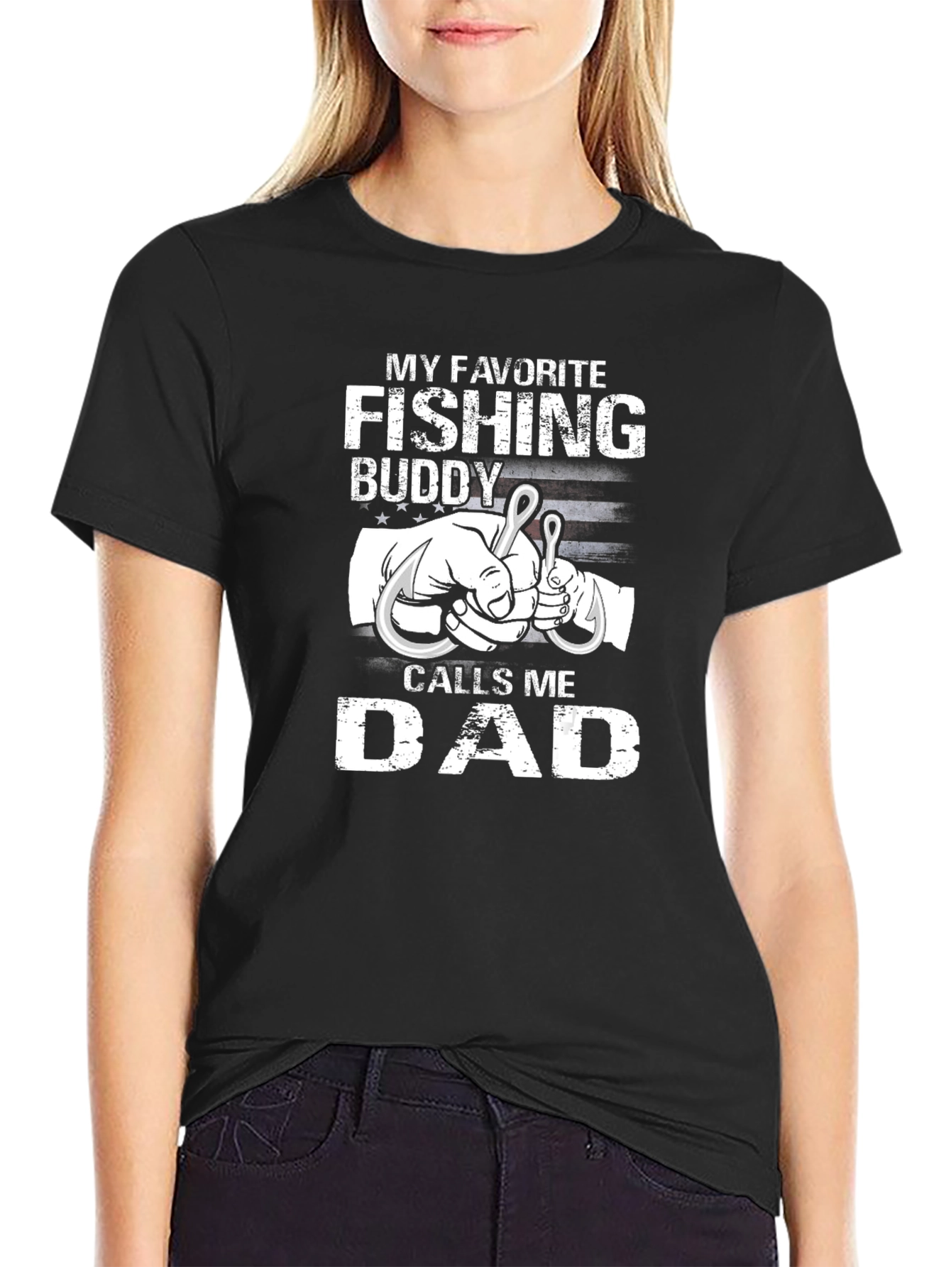 My Favorite Fishing Buddy Calls Me Dad T-Shirt