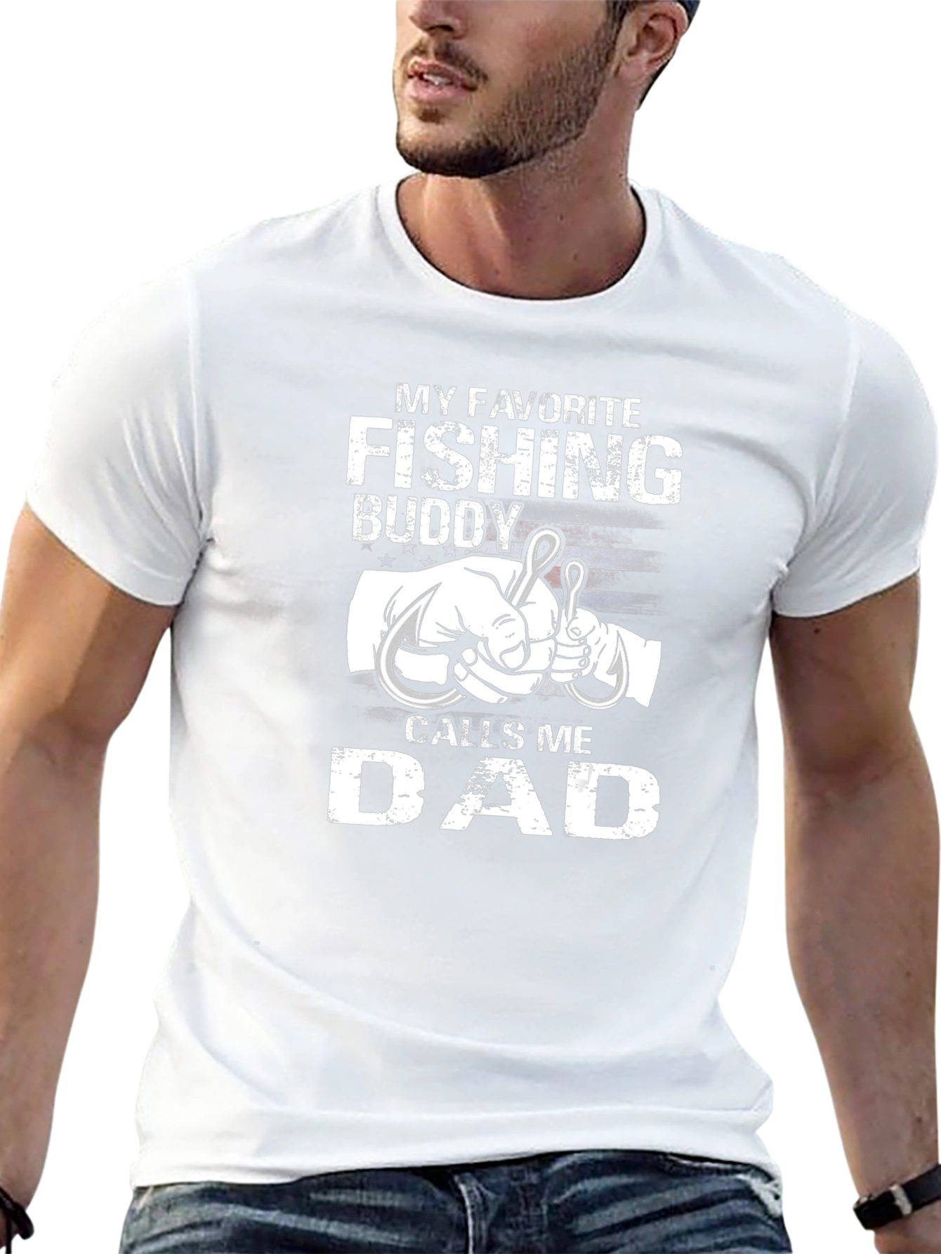 My Favorite Fishing Buddy Calls Me Dad T-Shirt