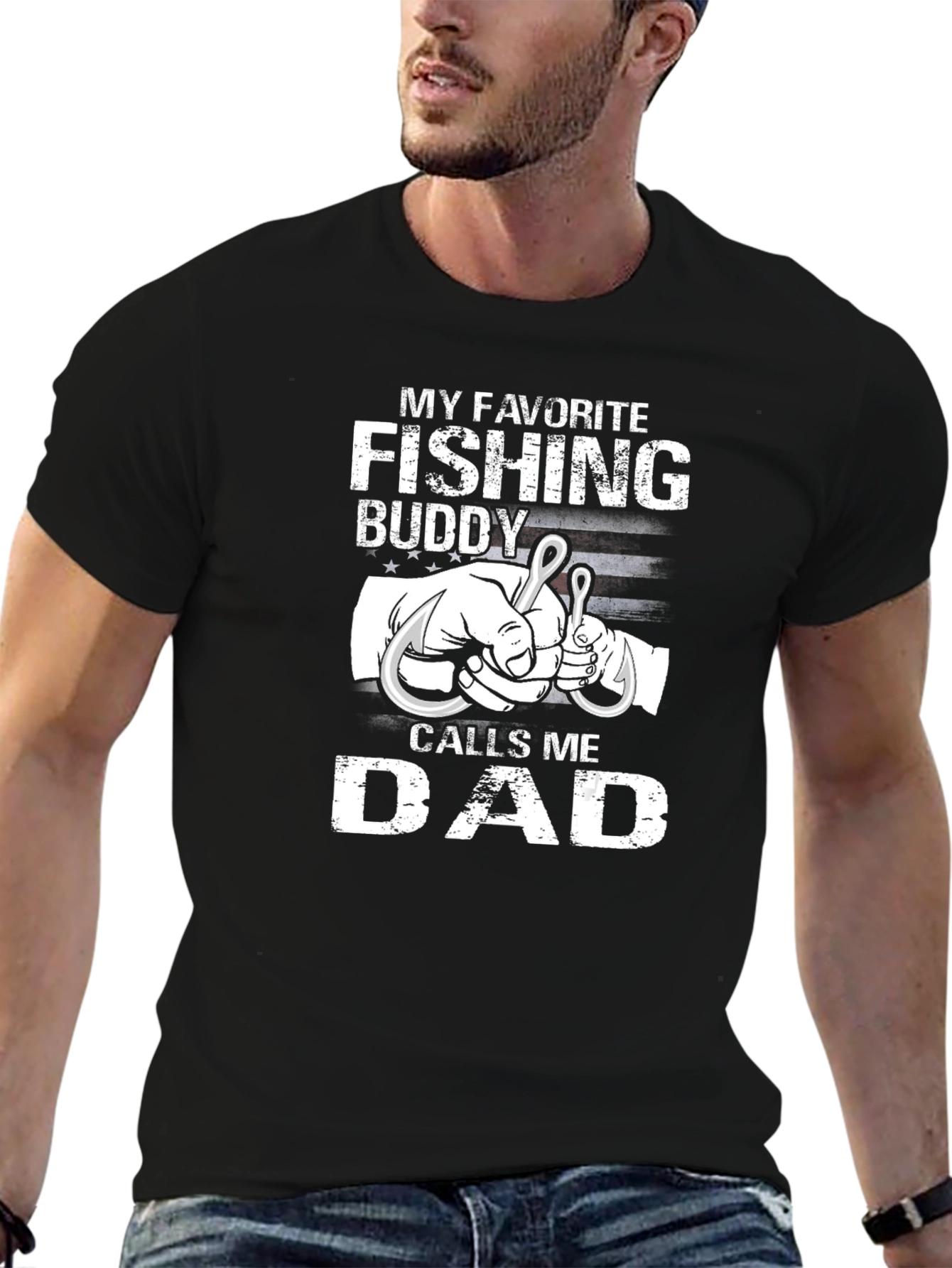 My Favorite Fishing Buddy Calls Me Dad T-Shirt