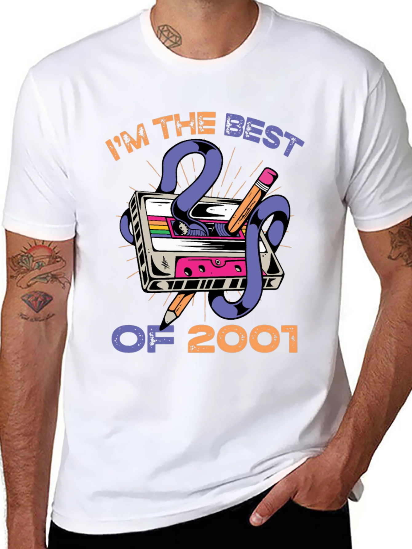 Im The Best Of 2001 Cassette Tape T-Shirt
