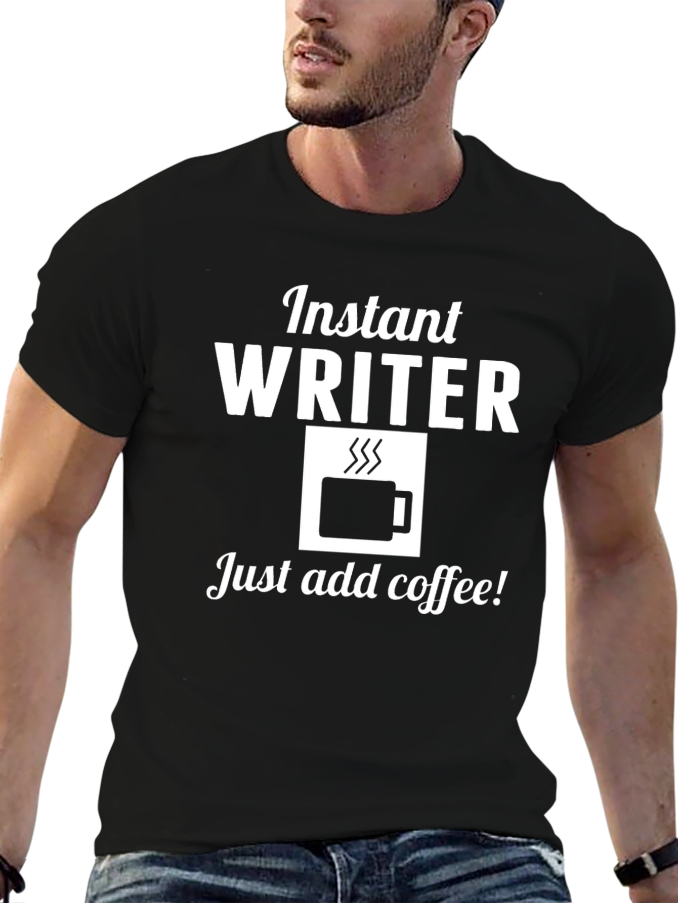 Instant Writer Just Add Coffee T-Shirt
