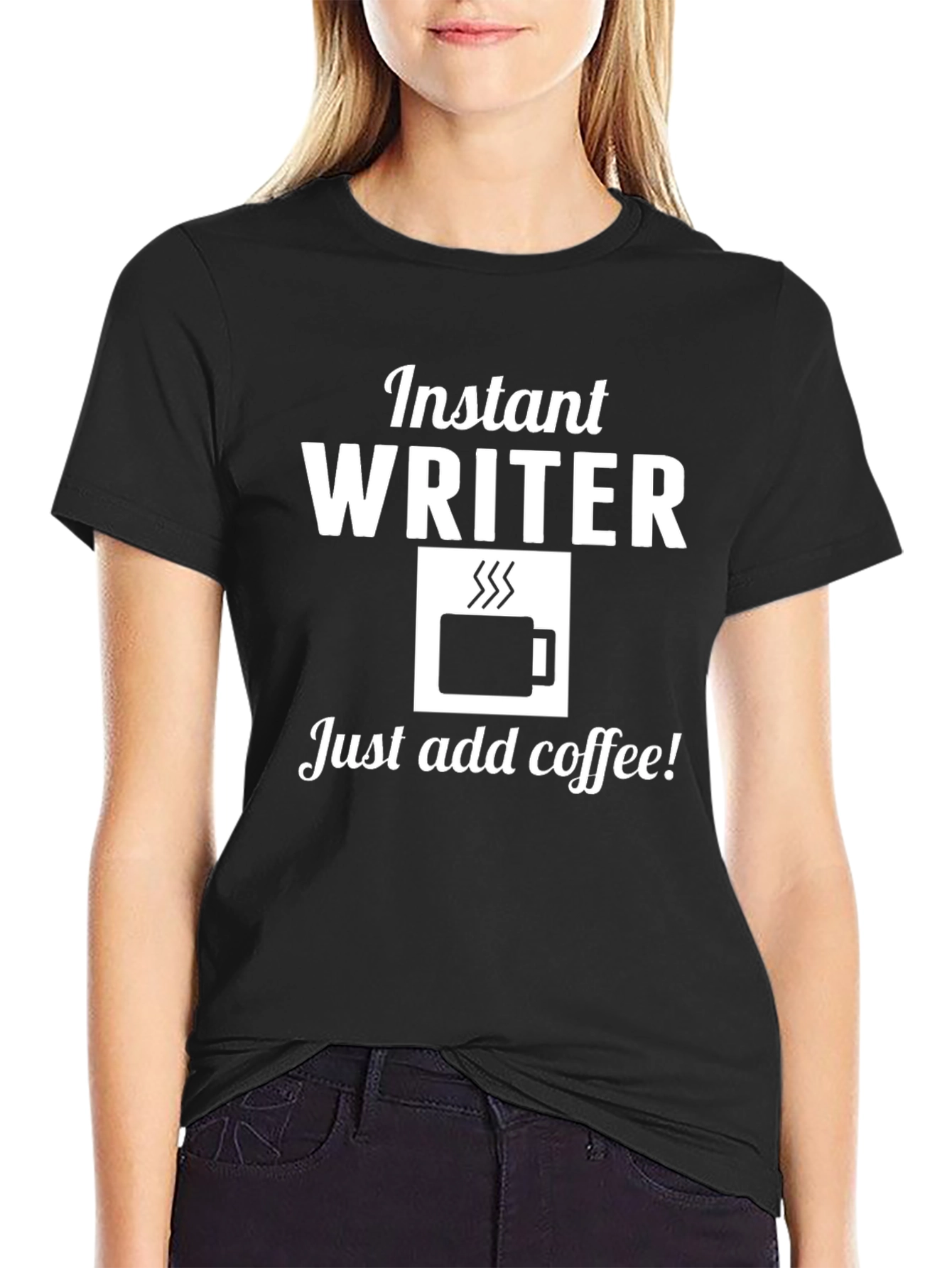 Instant Writer Just Add Coffee T-Shirt
