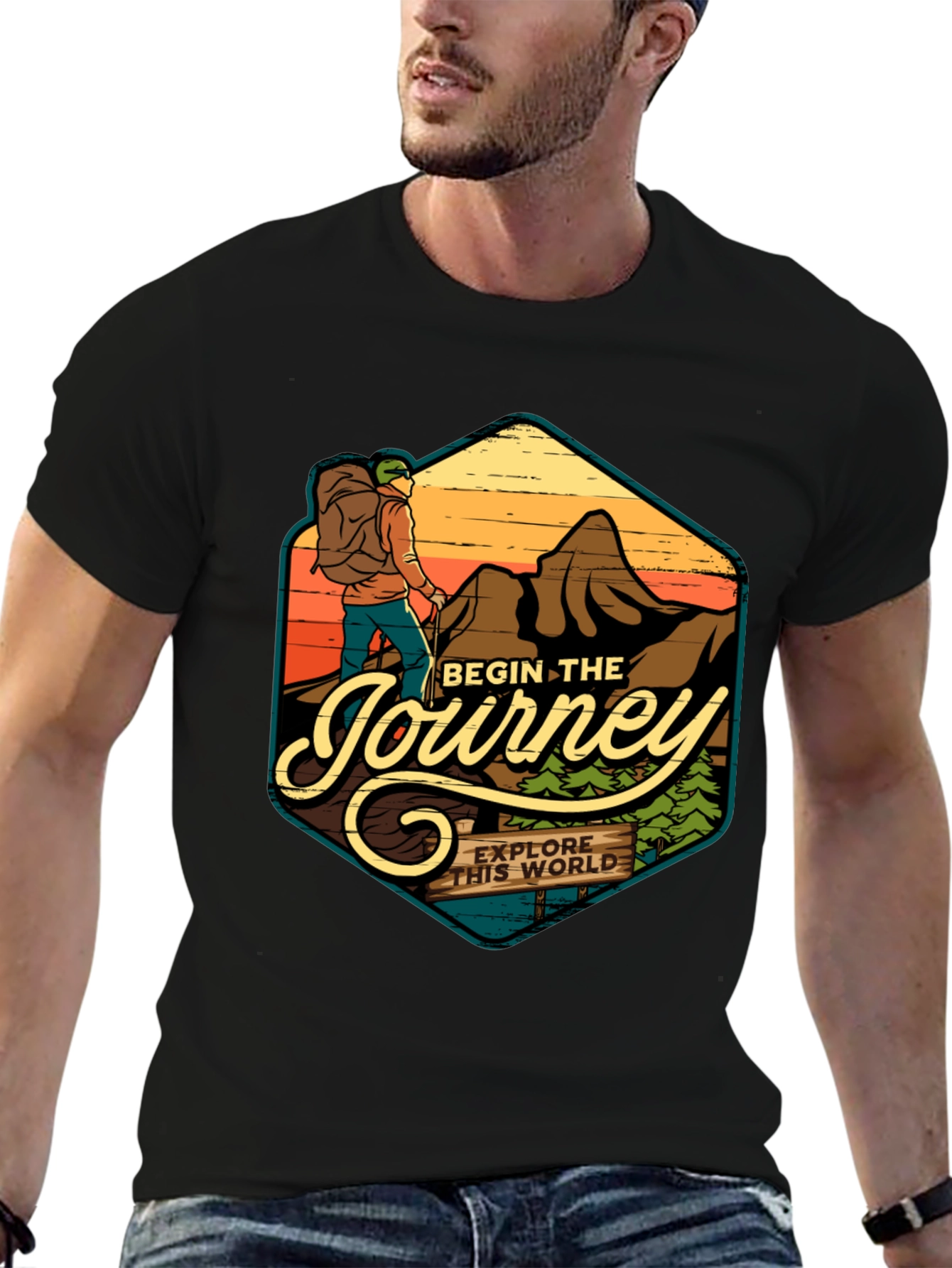 Begin The Journey Graphic Tee