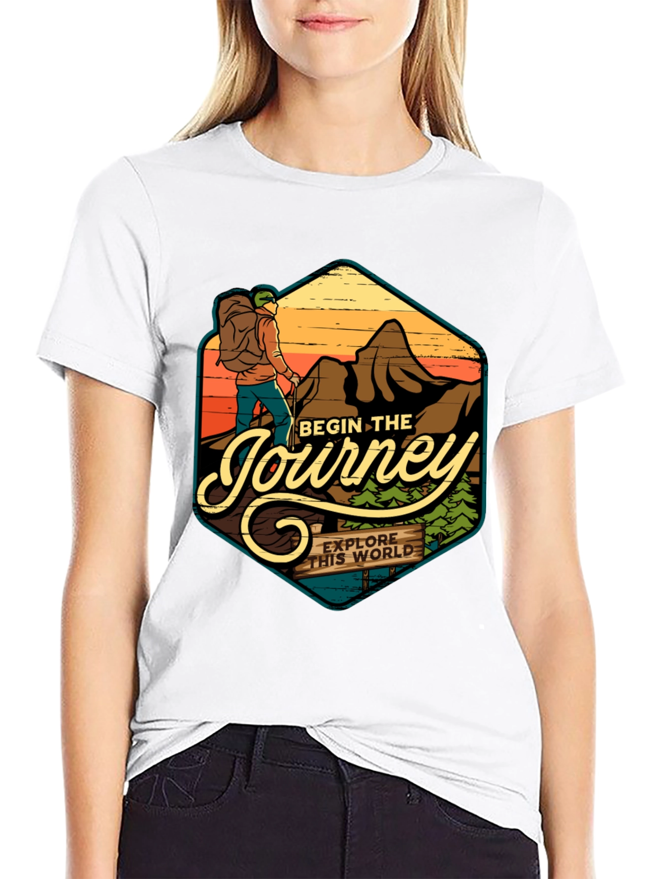 Begin The Journey Graphic Tee