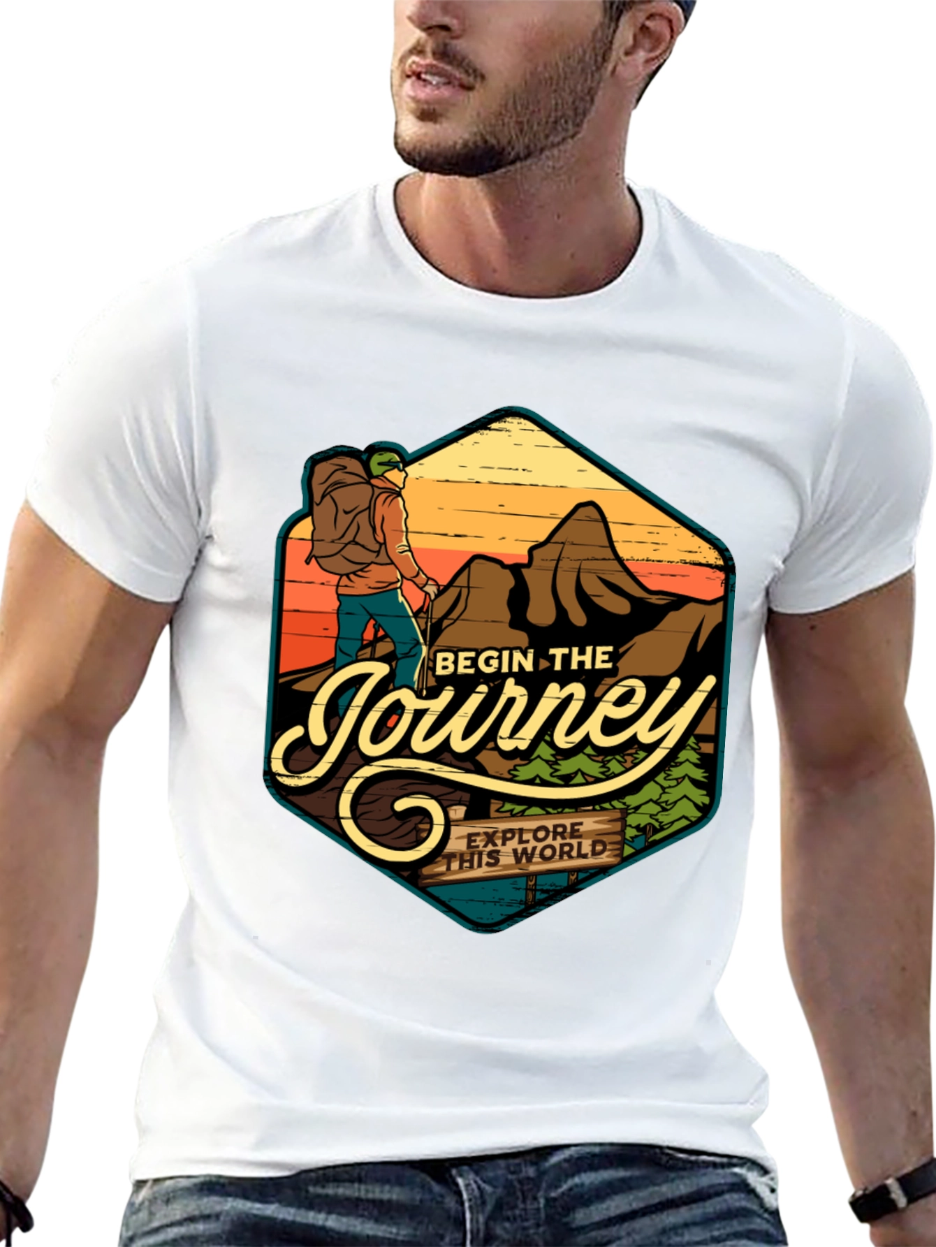 Begin The Journey Graphic Tee