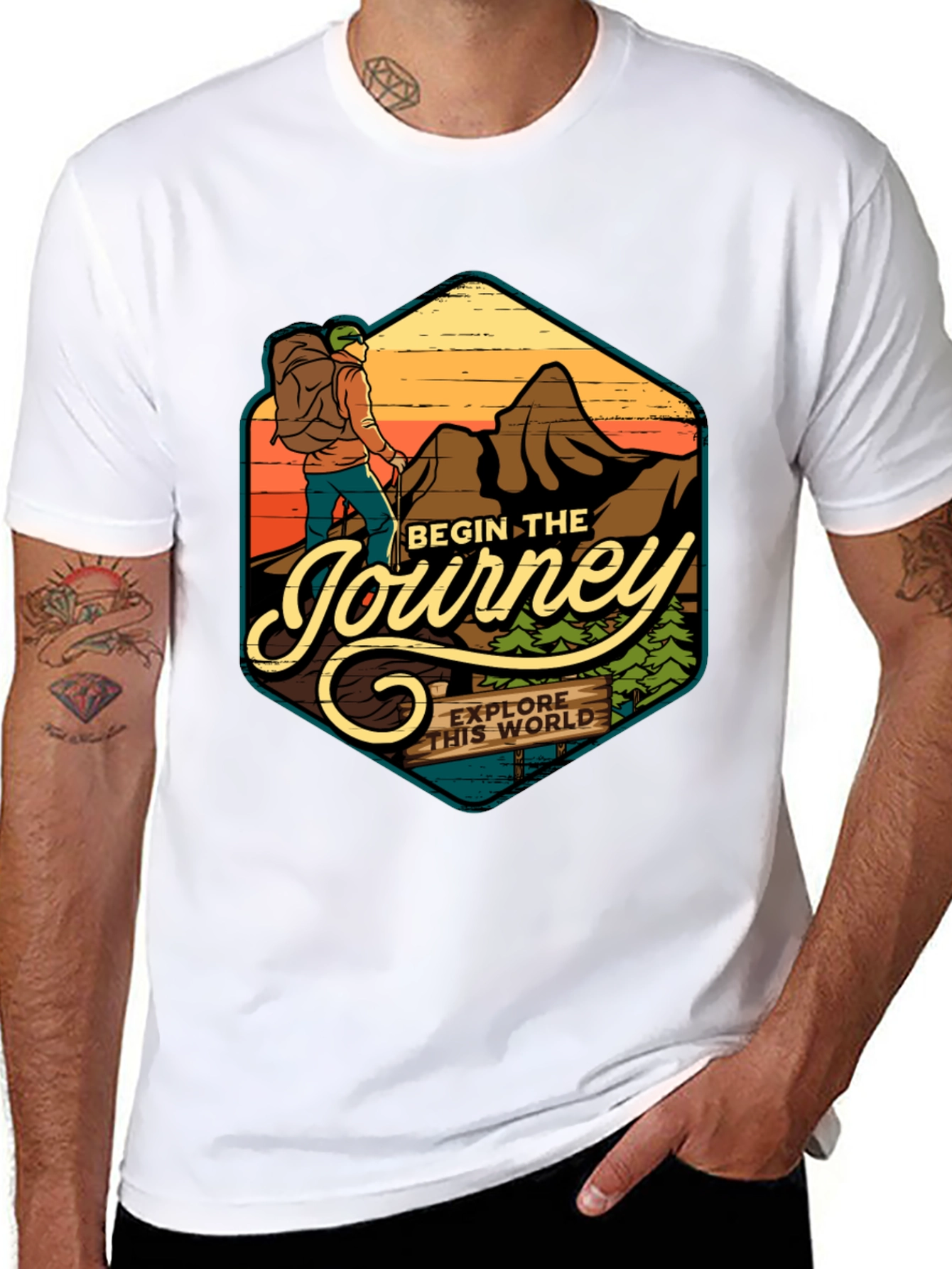 Begin The Journey Graphic Tee