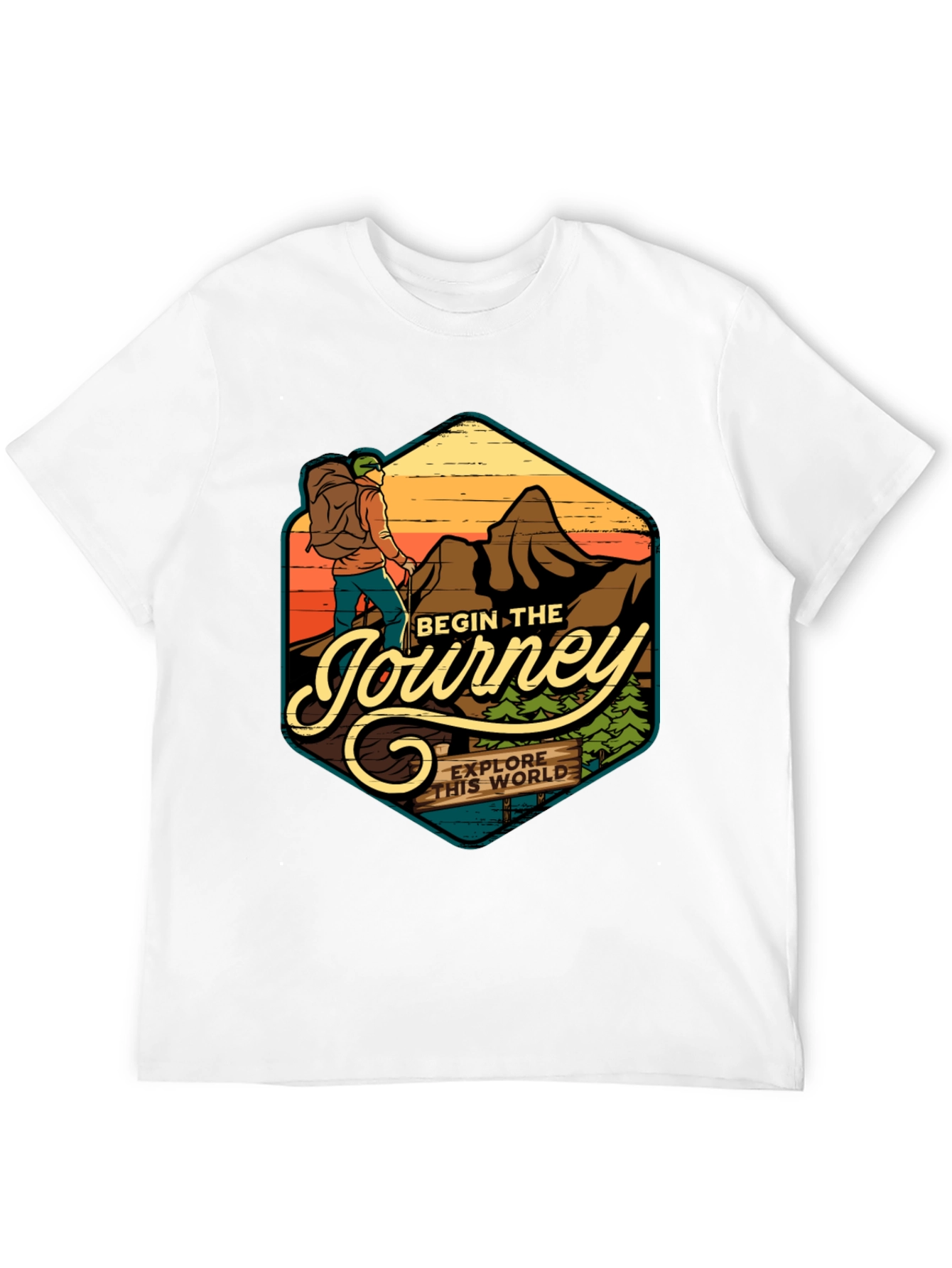 Begin The Journey Graphic Tee