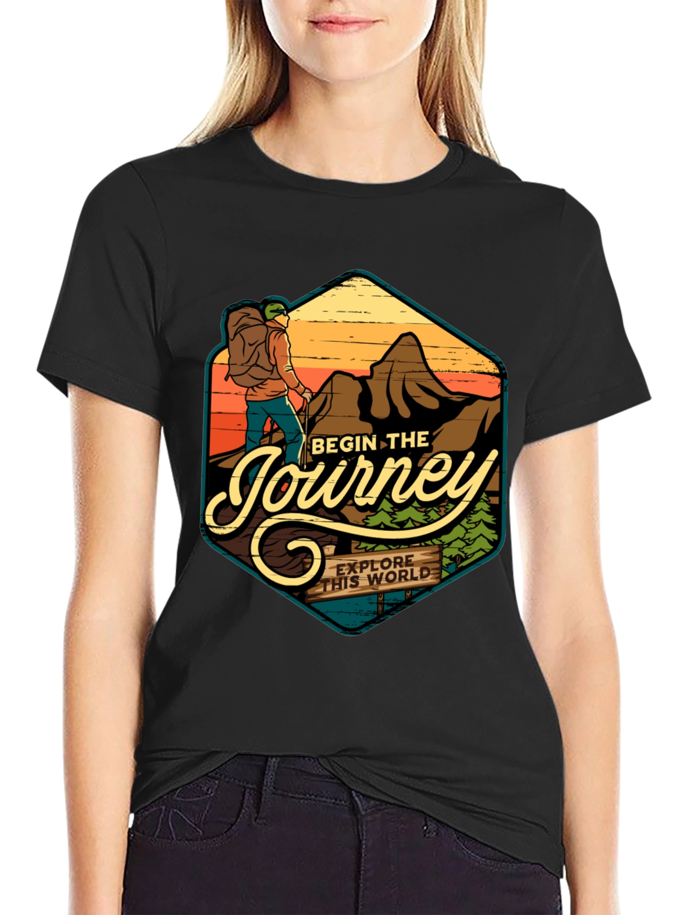 Begin The Journey Graphic Tee