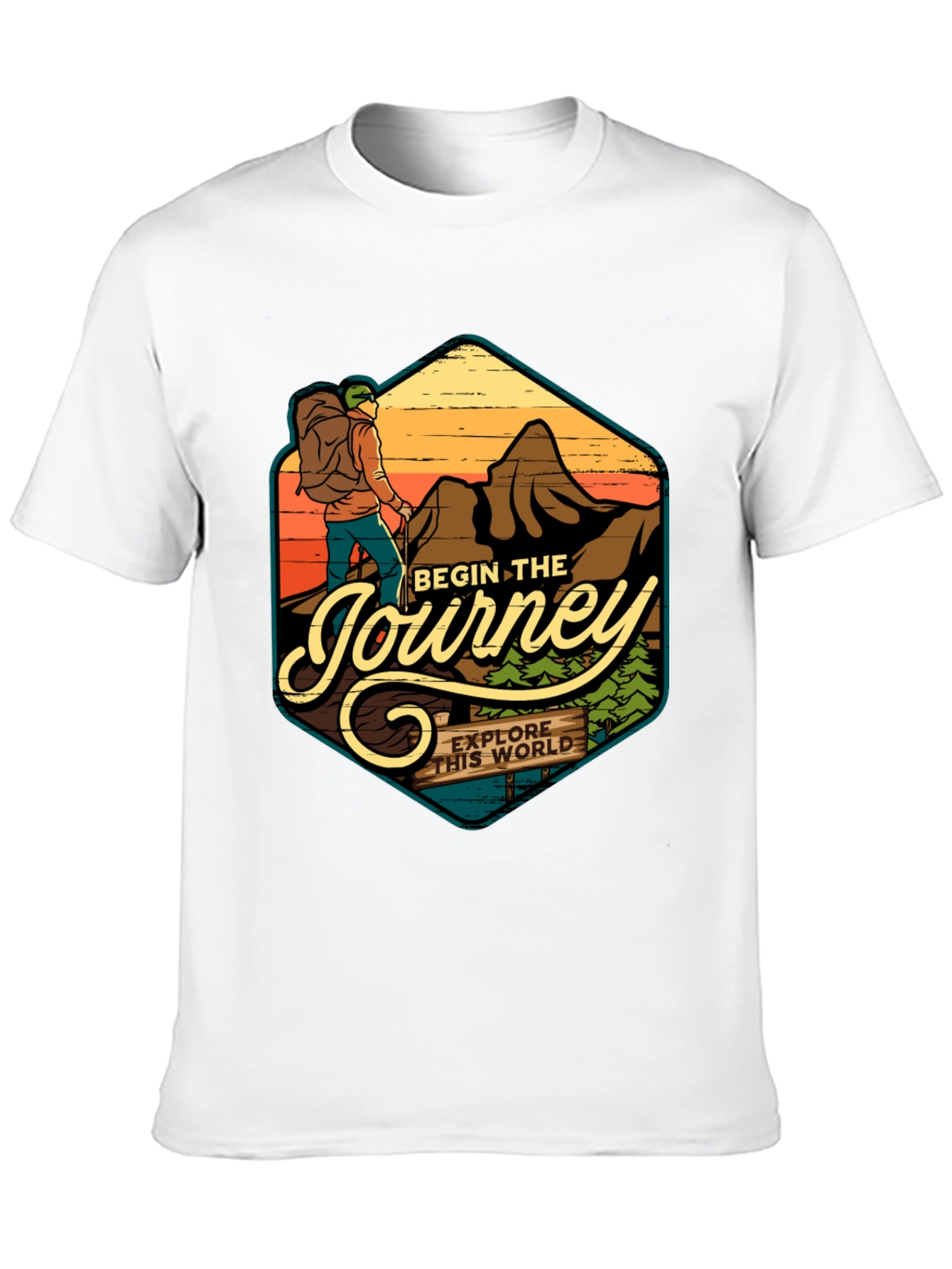 Begin The Journey Graphic Tee