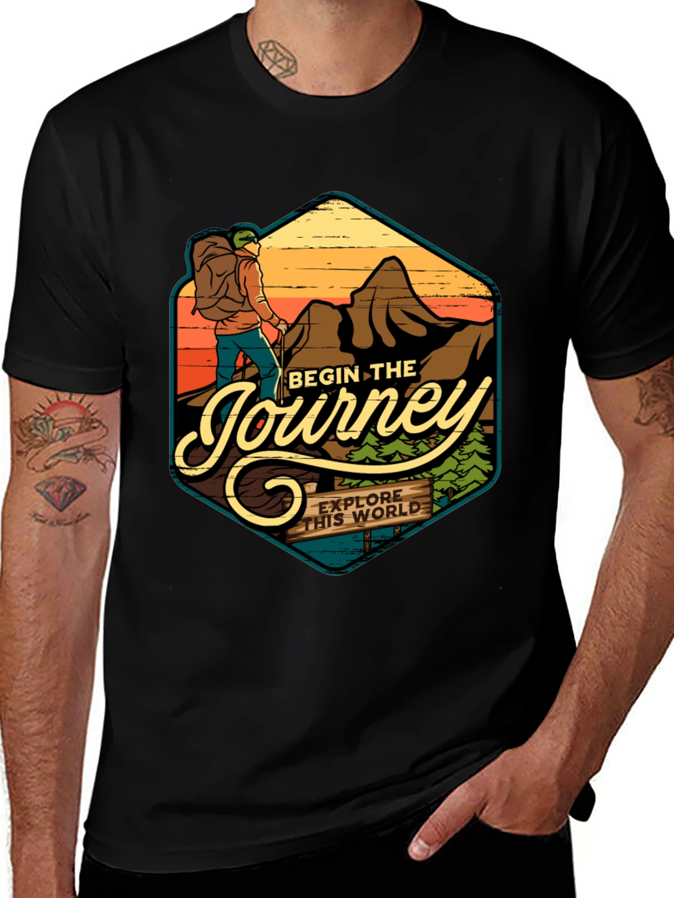 Begin The Journey Graphic Tee