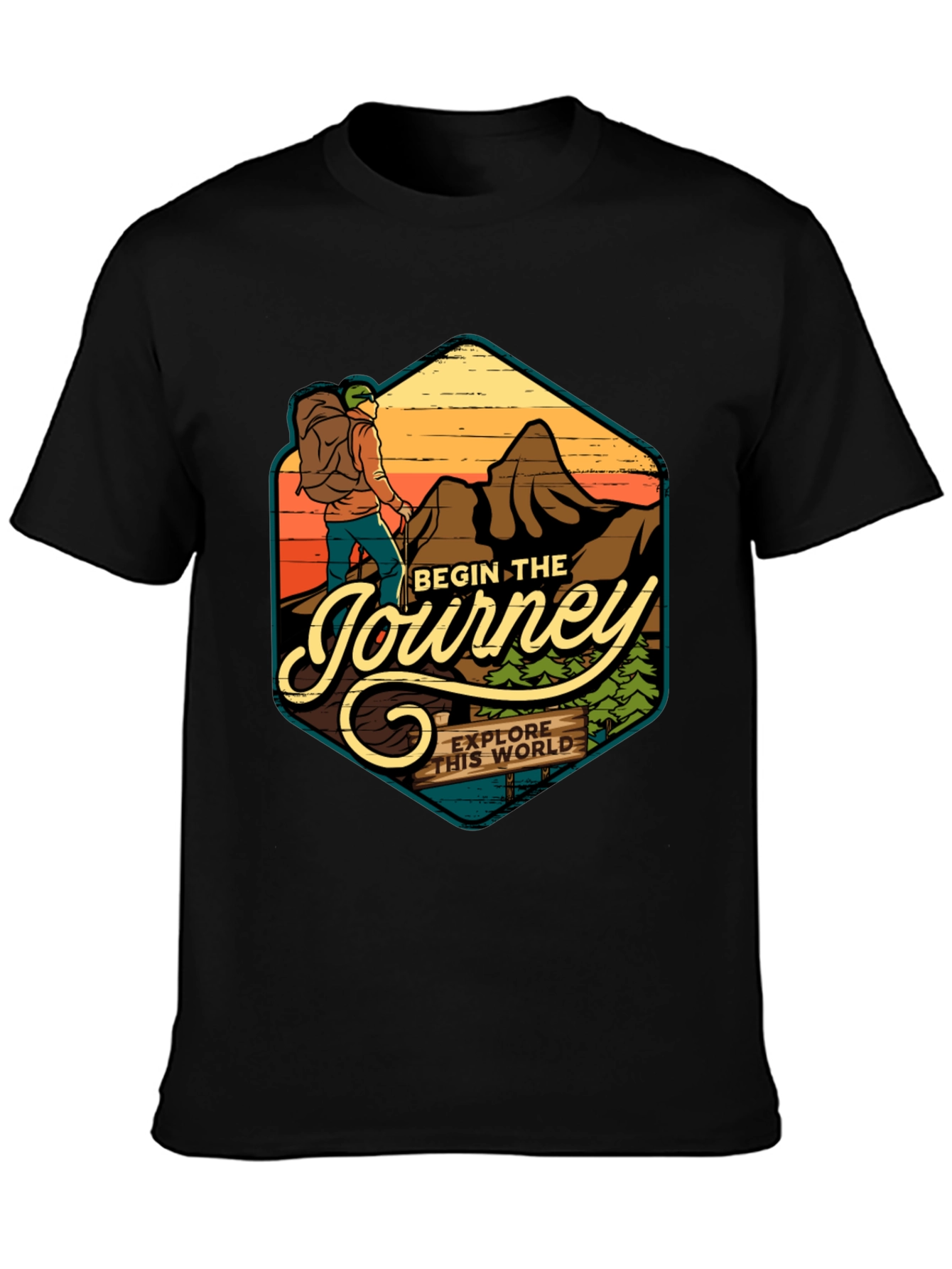 Begin The Journey Graphic Tee