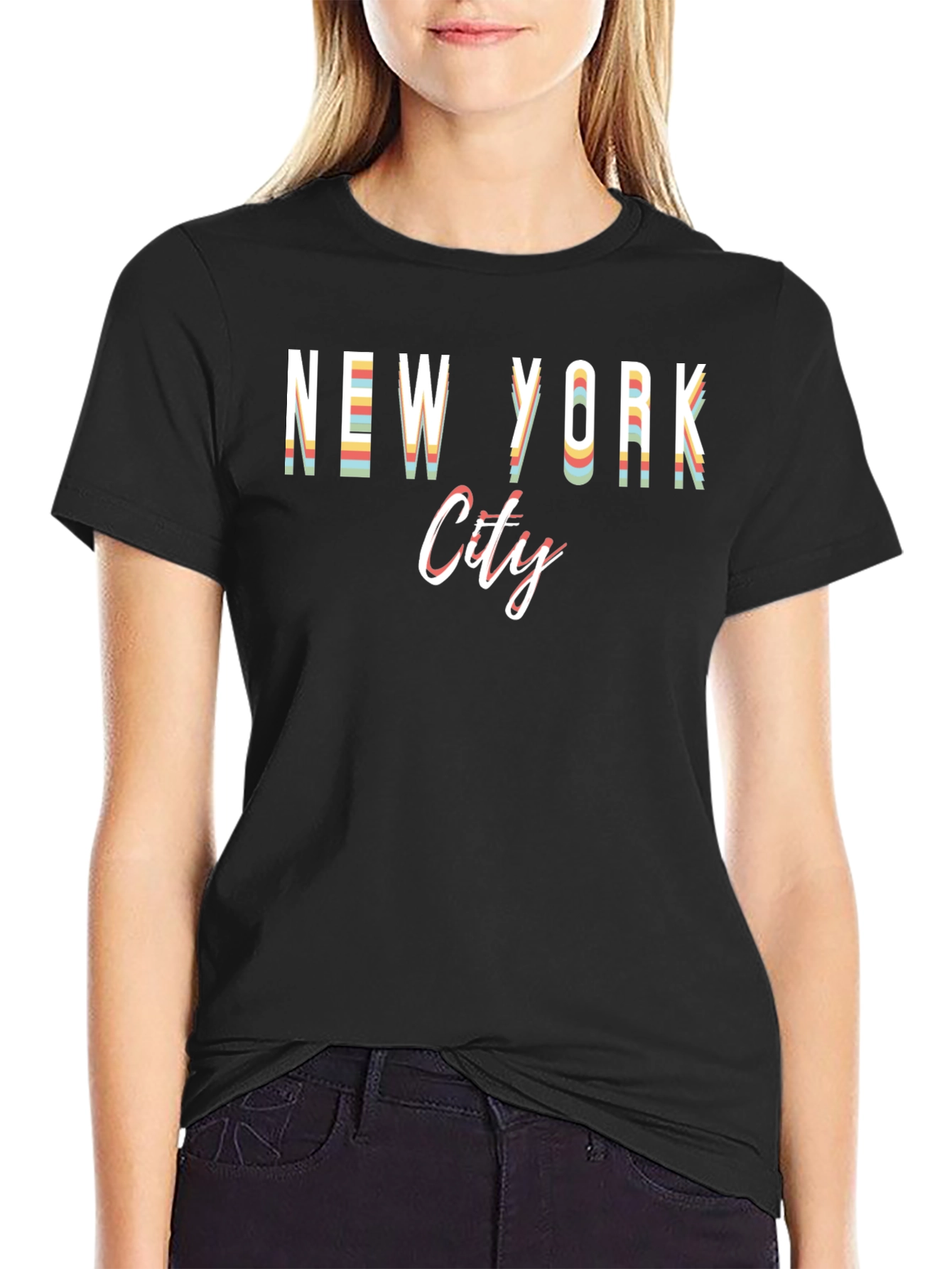 New York City Graphic Tee - Retro Style