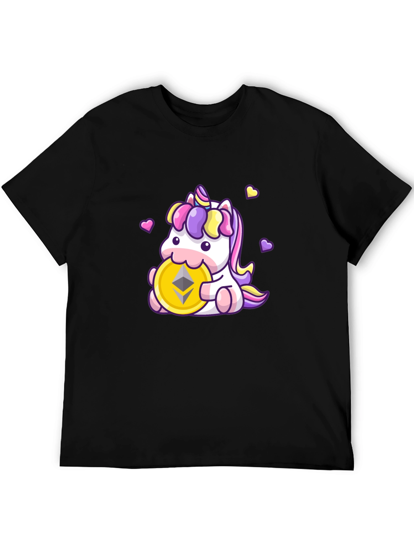 Unicorn Crypto Coin T-Shirt