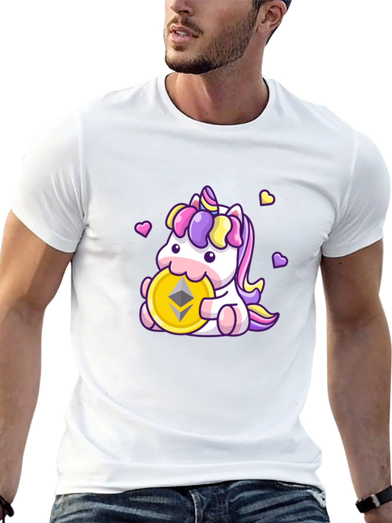 Unicorn Crypto Coin T-Shirt