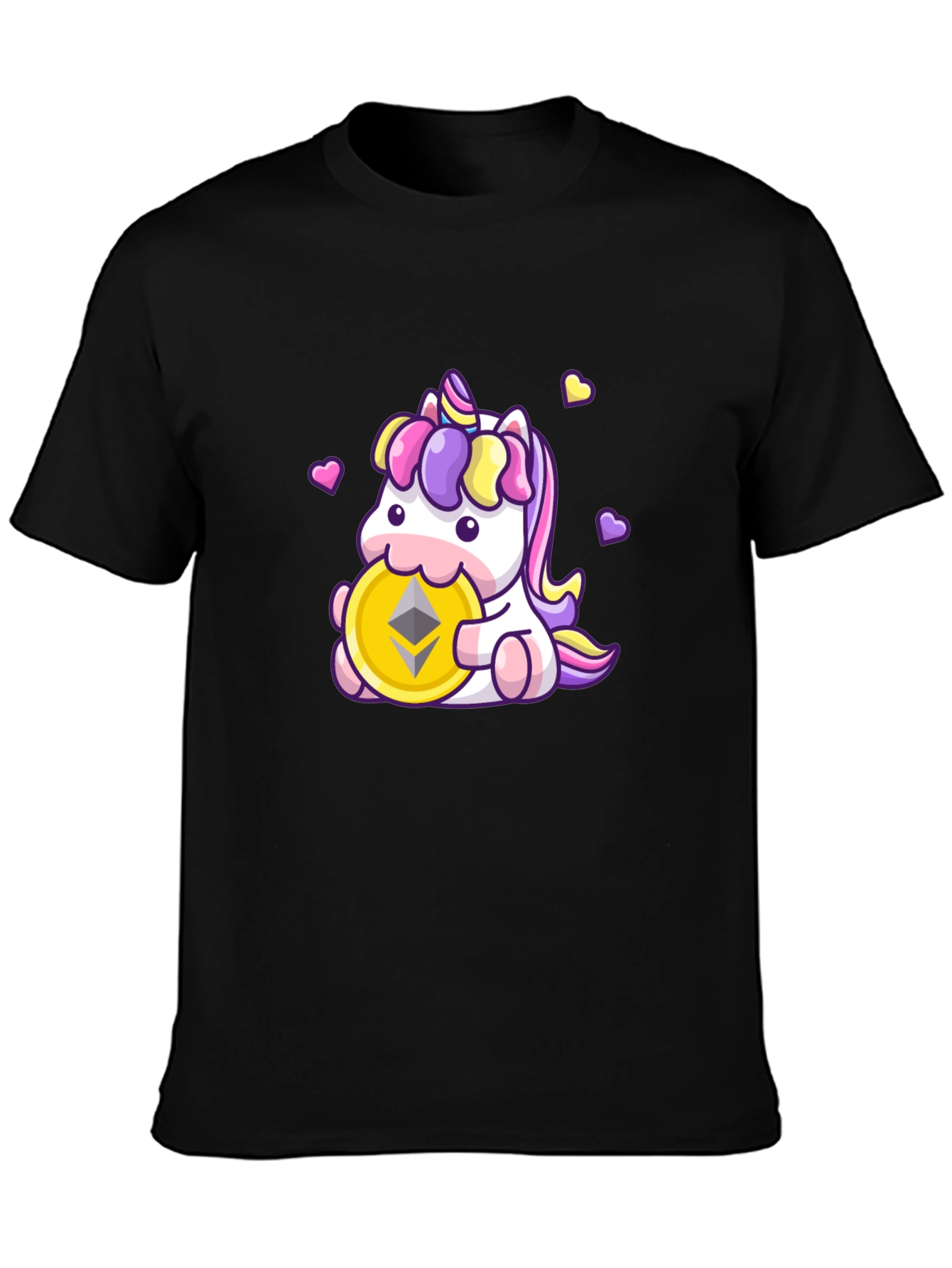 Unicorn Crypto Coin T-Shirt
