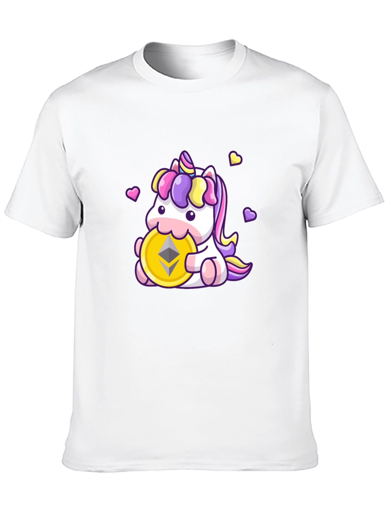 Unicorn Crypto Coin T-Shirt
