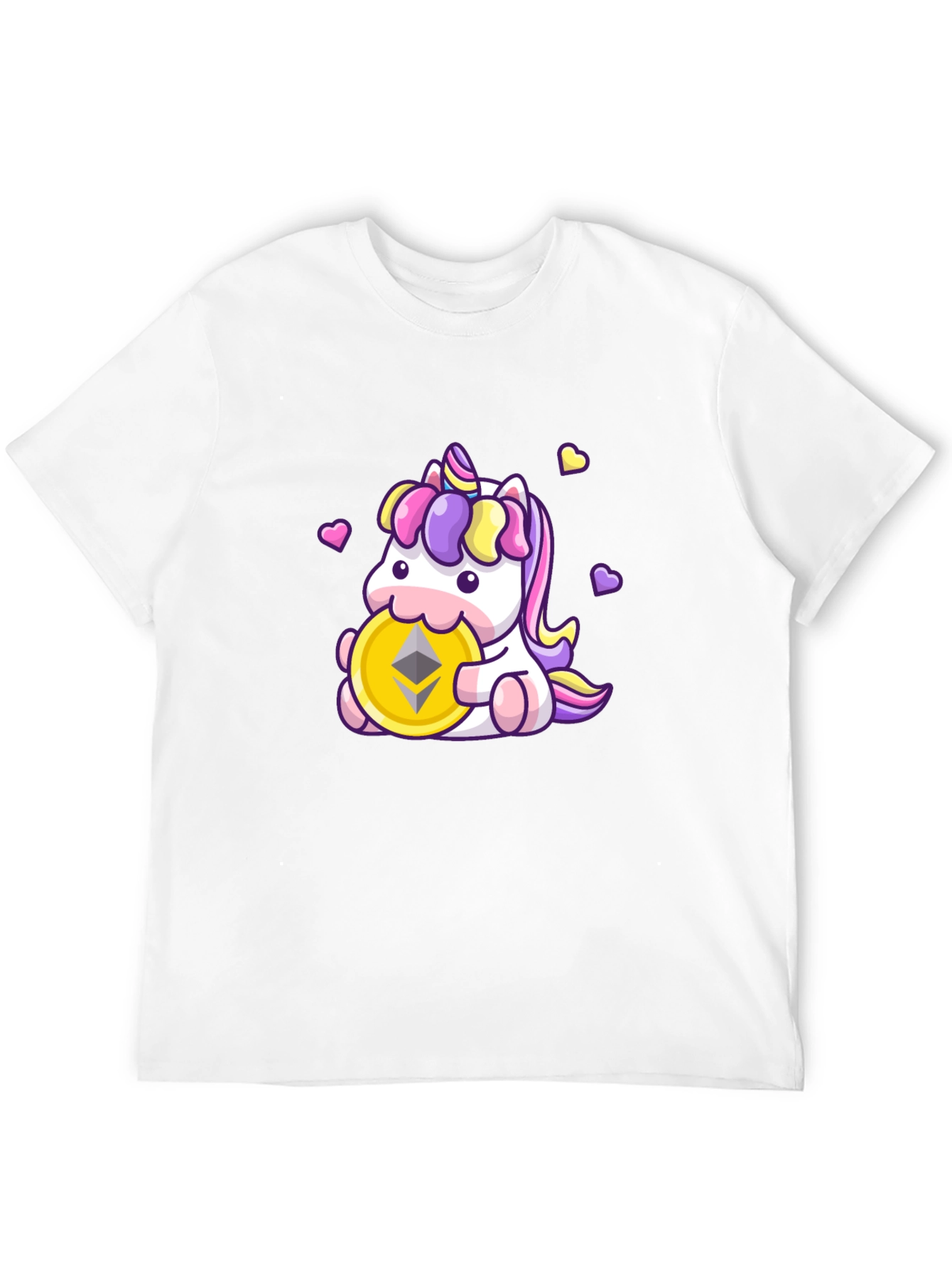 Unicorn Crypto Coin T-Shirt