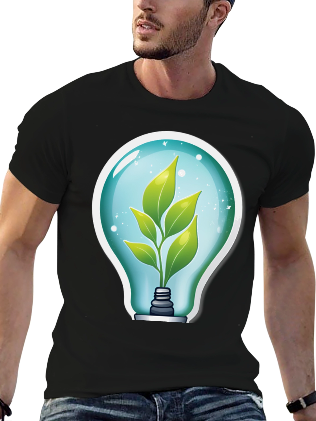 Eco-Friendly Bulb T-Shirt