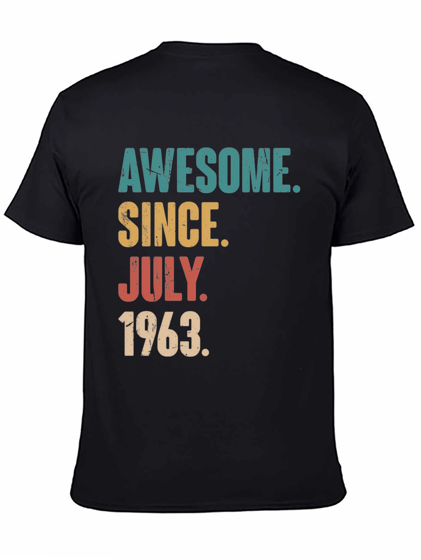 Awesome Since July 1963 T-Shirt - Birthday Gift Idea