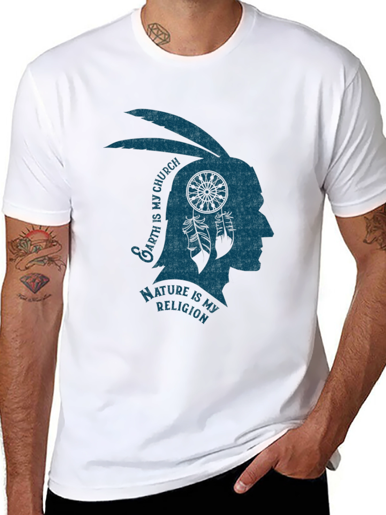 Earth Church Religion Tee