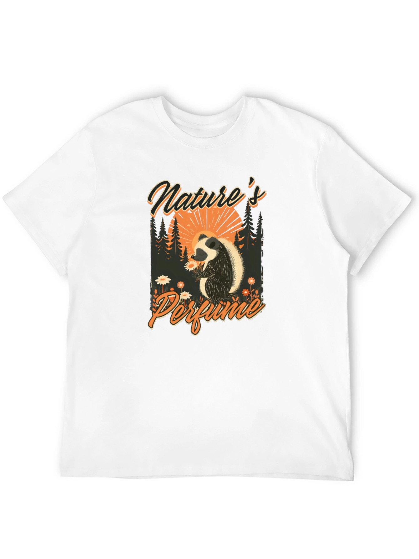 Natures Perfume Skunk Graphic Tee - Black