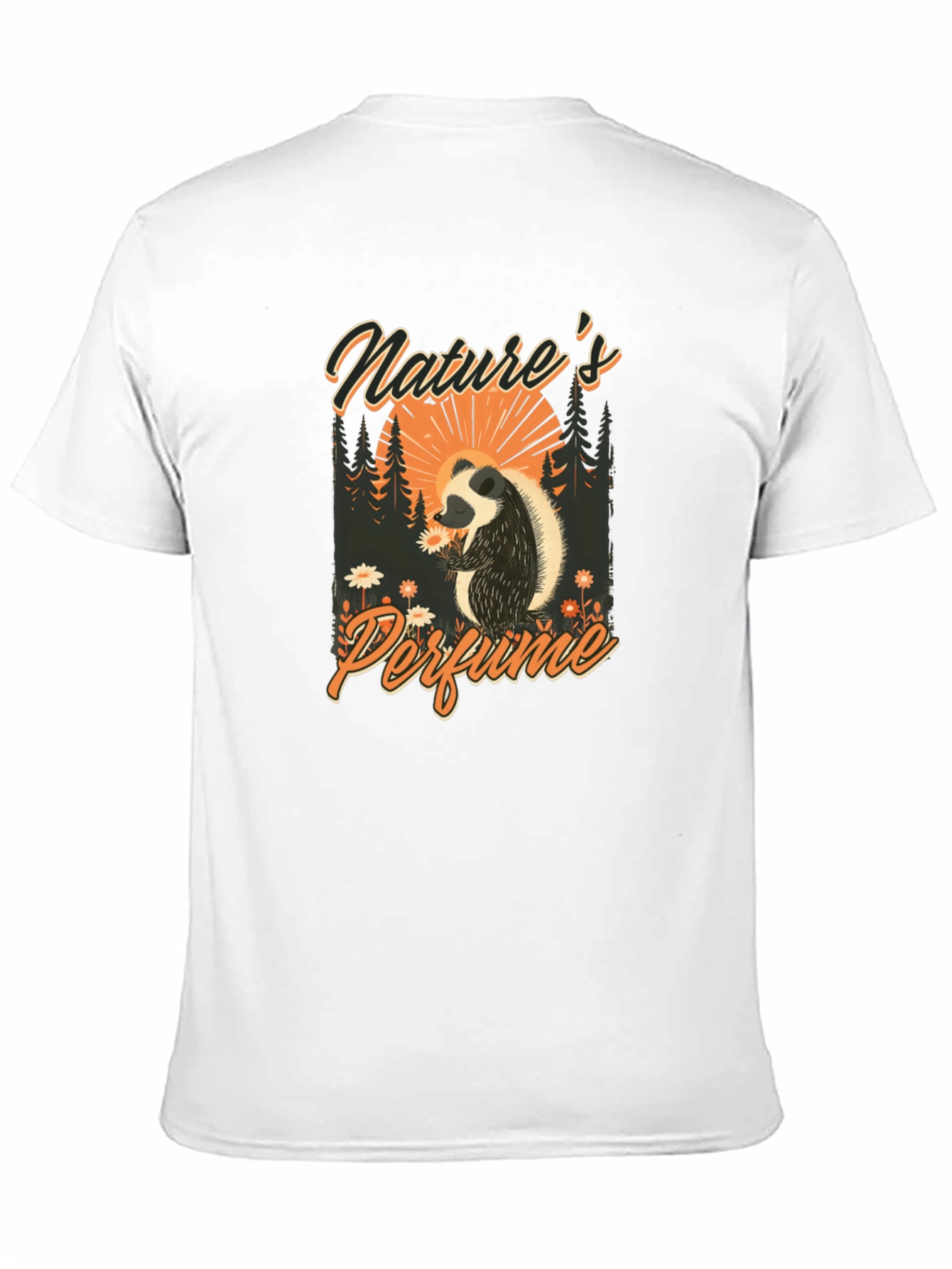 Natures Perfume Skunk Graphic Tee - Black