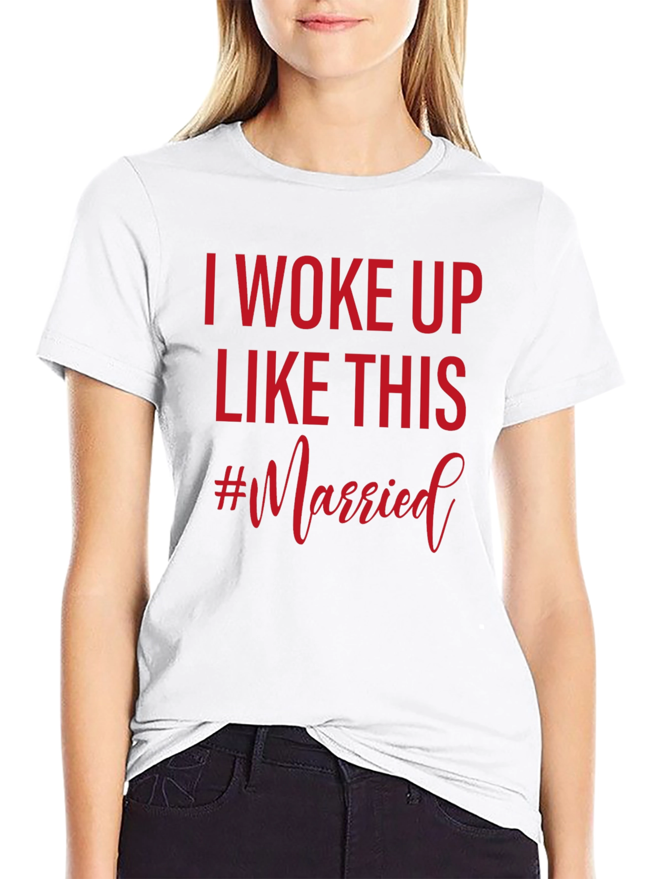 I Woke Up Like This Married T-Shirt