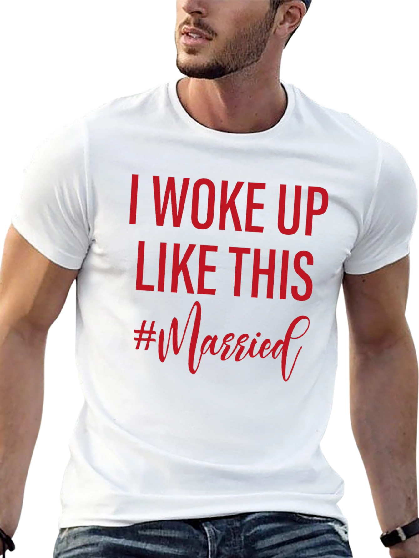 I Woke Up Like This Married T-Shirt