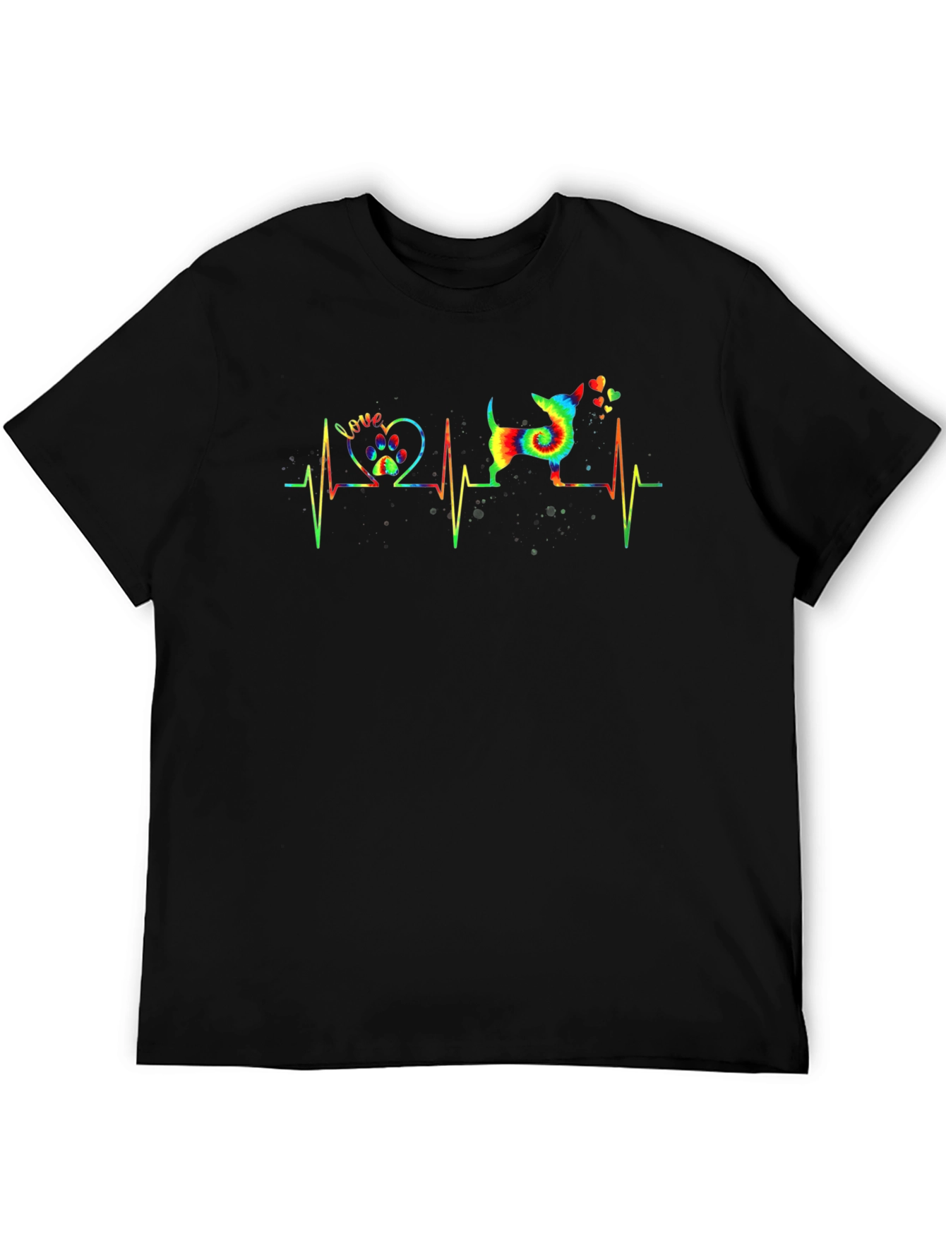 Dog Love Heartbeat T-Shirt