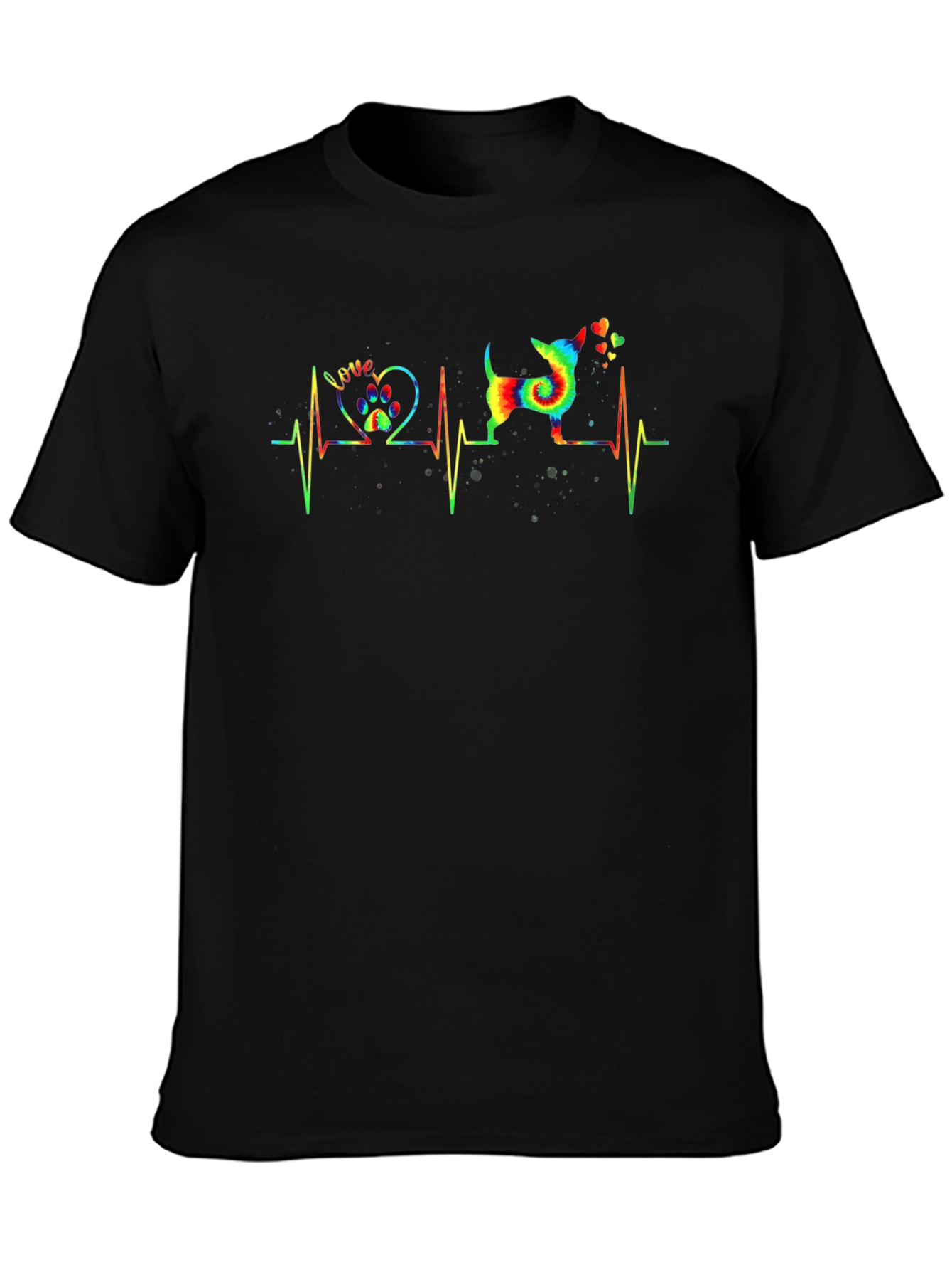 Dog Love Heartbeat T-Shirt