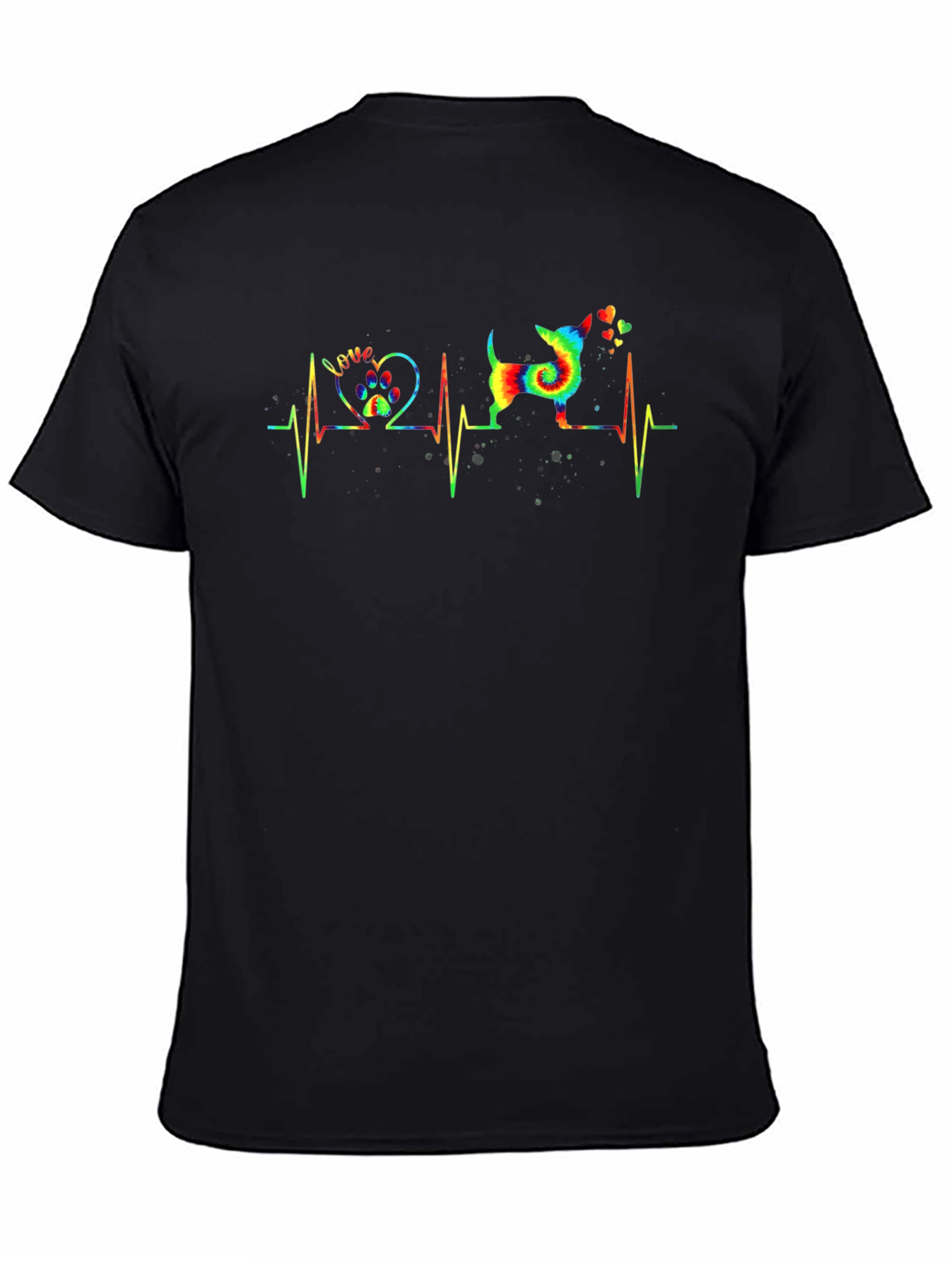 Dog Love Heartbeat T-Shirt