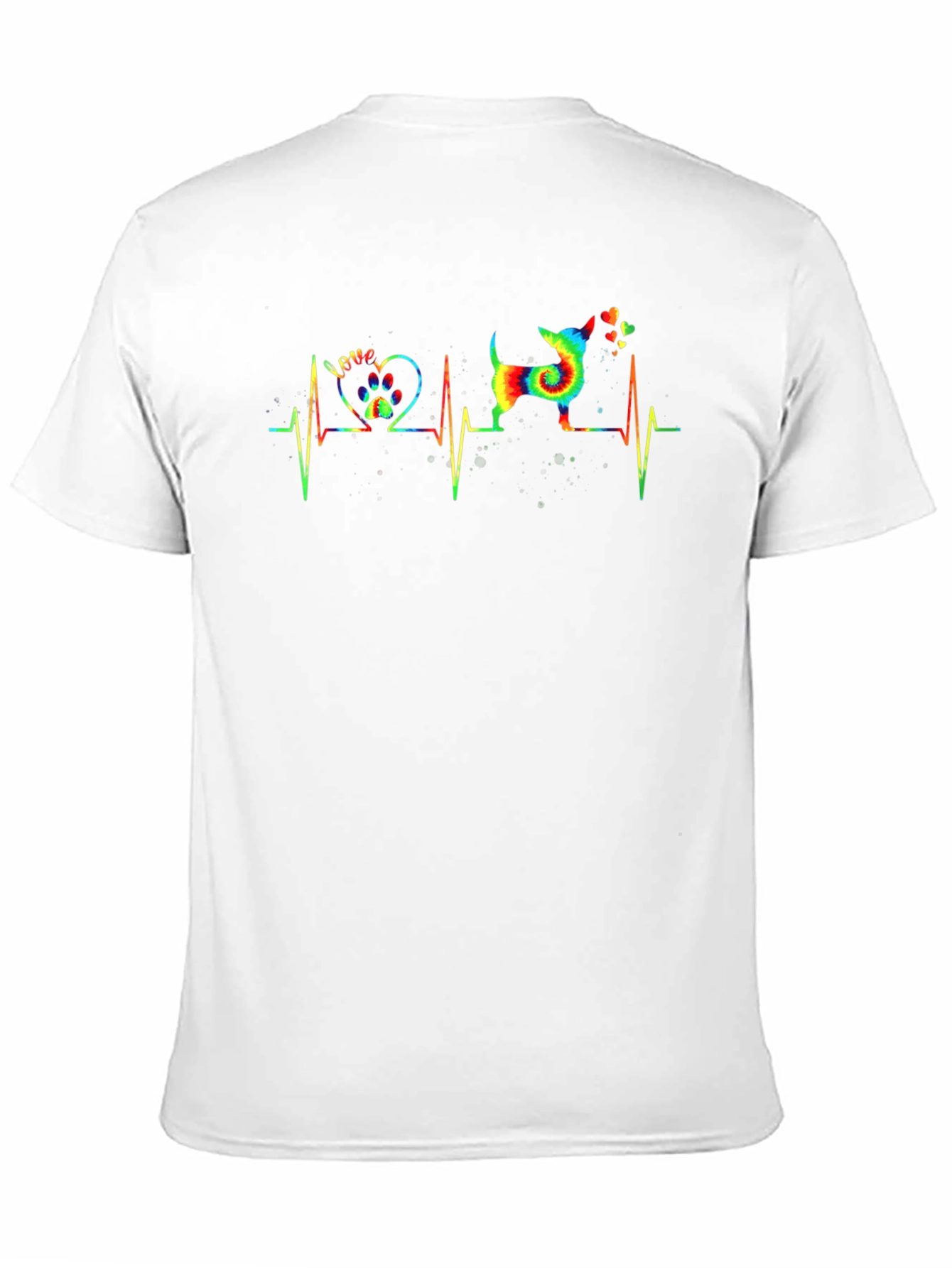 Dog Love Heartbeat T-Shirt
