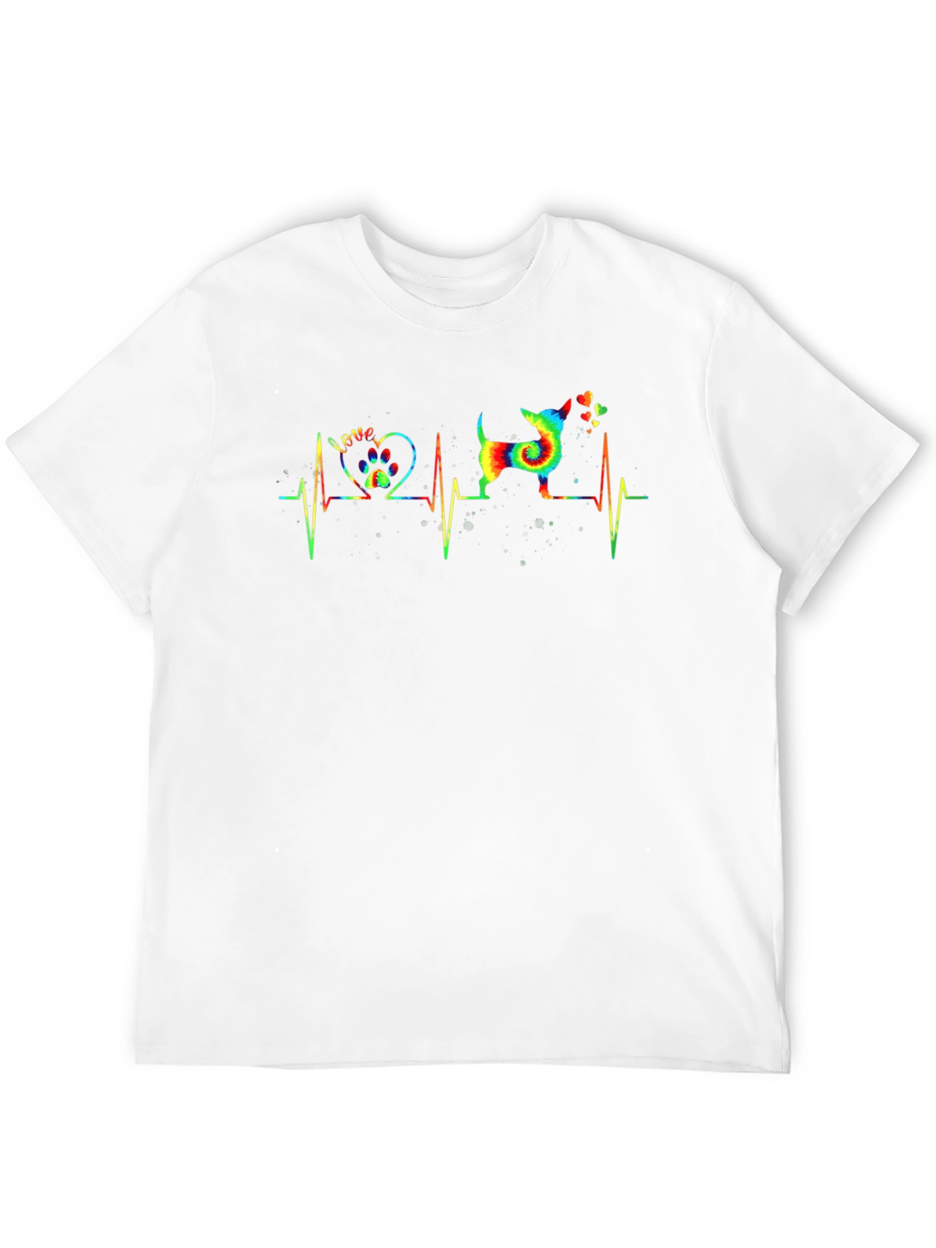 Dog Love Heartbeat T-Shirt
