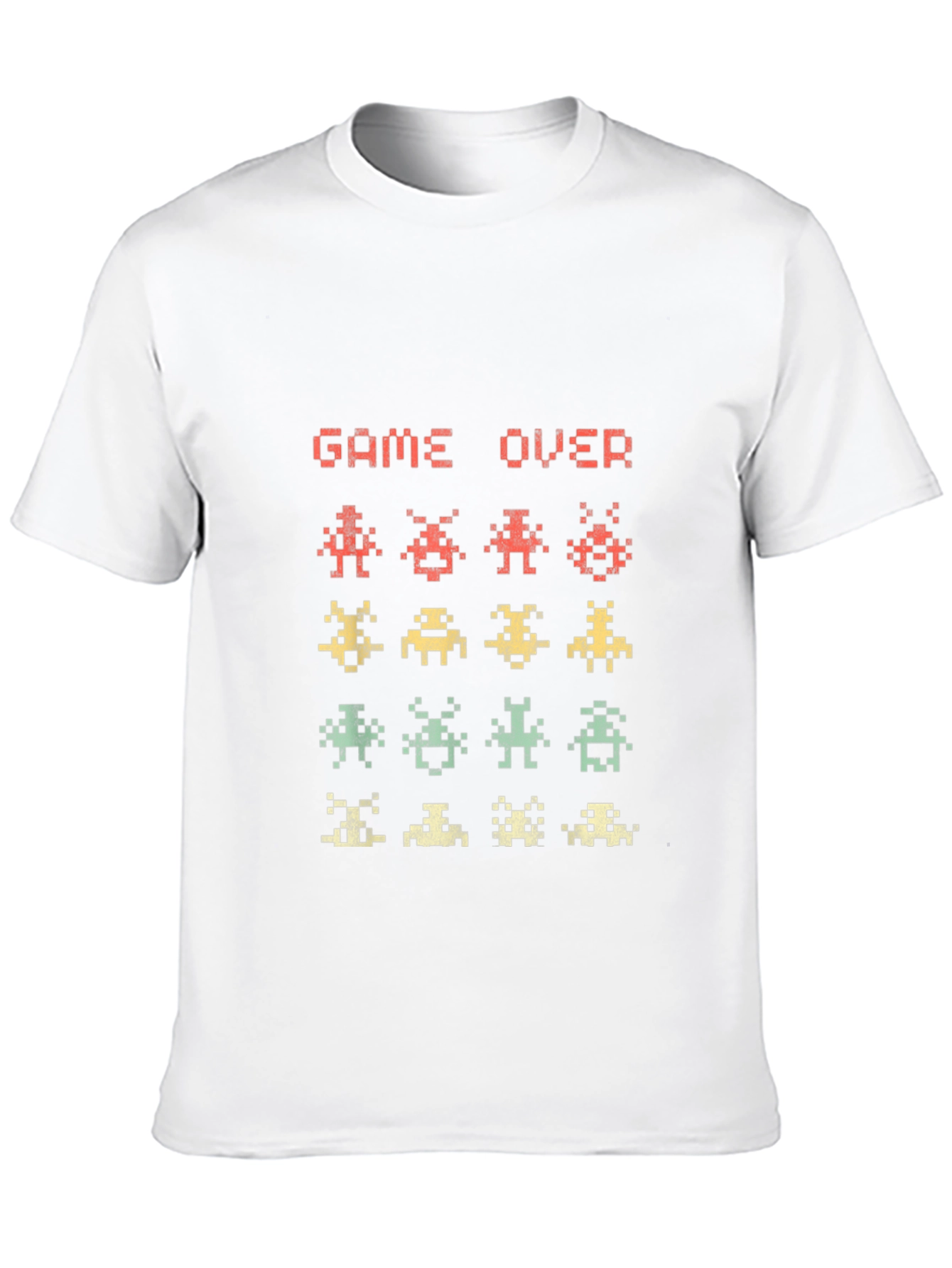 Retro Gamer T-Shirt - Pixel Art Game Over Tee