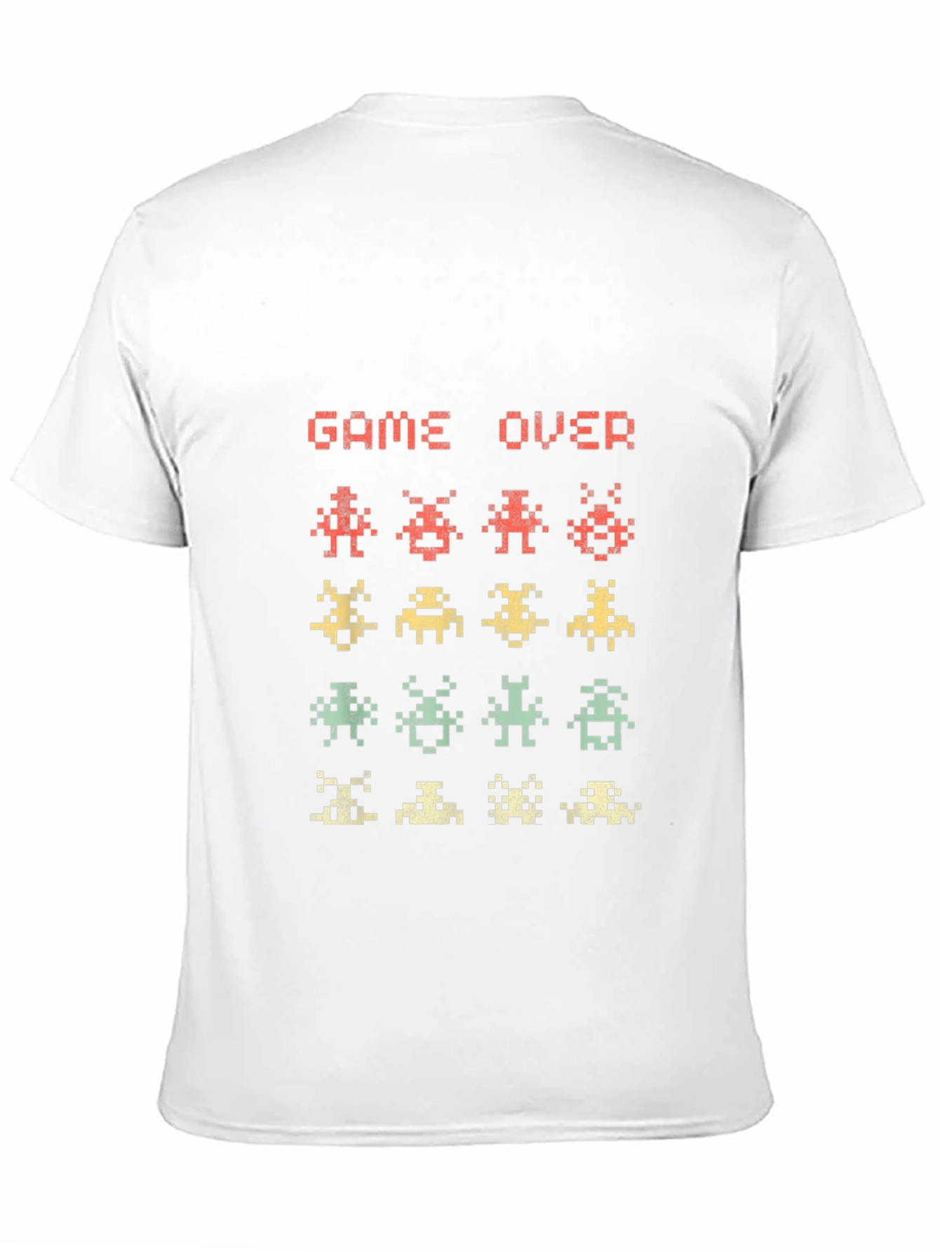 Retro Gamer T-Shirt - Pixel Art Game Over Tee
