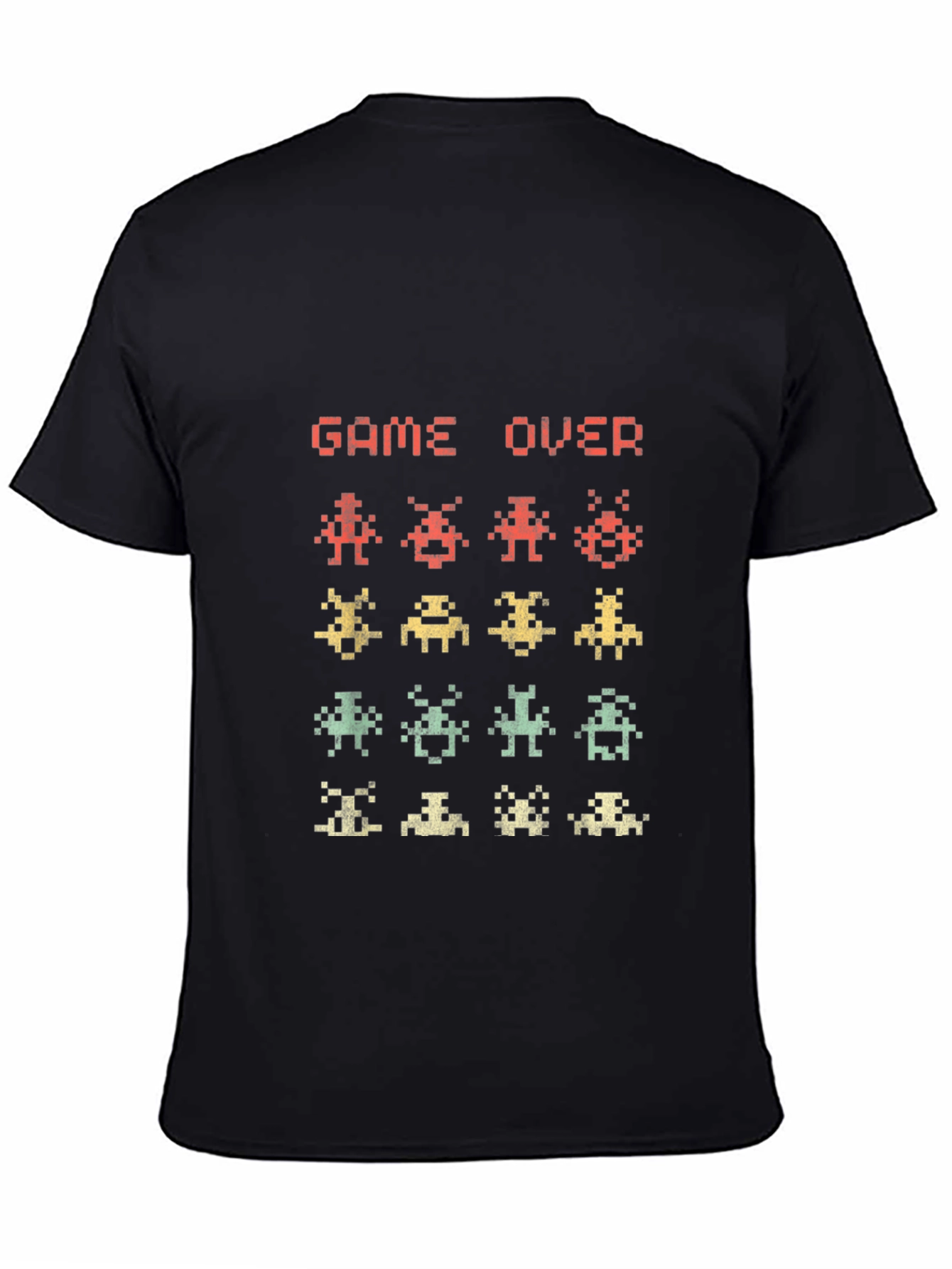 Retro Gamer T-Shirt - Pixel Art Game Over Tee