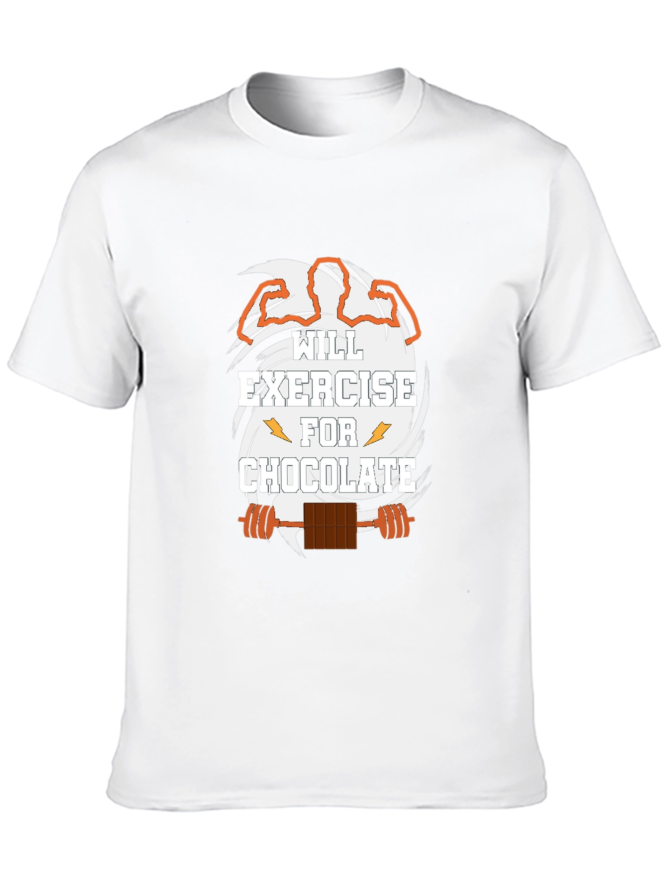 Exercise for Chocolate Black Graphic T-Shirt