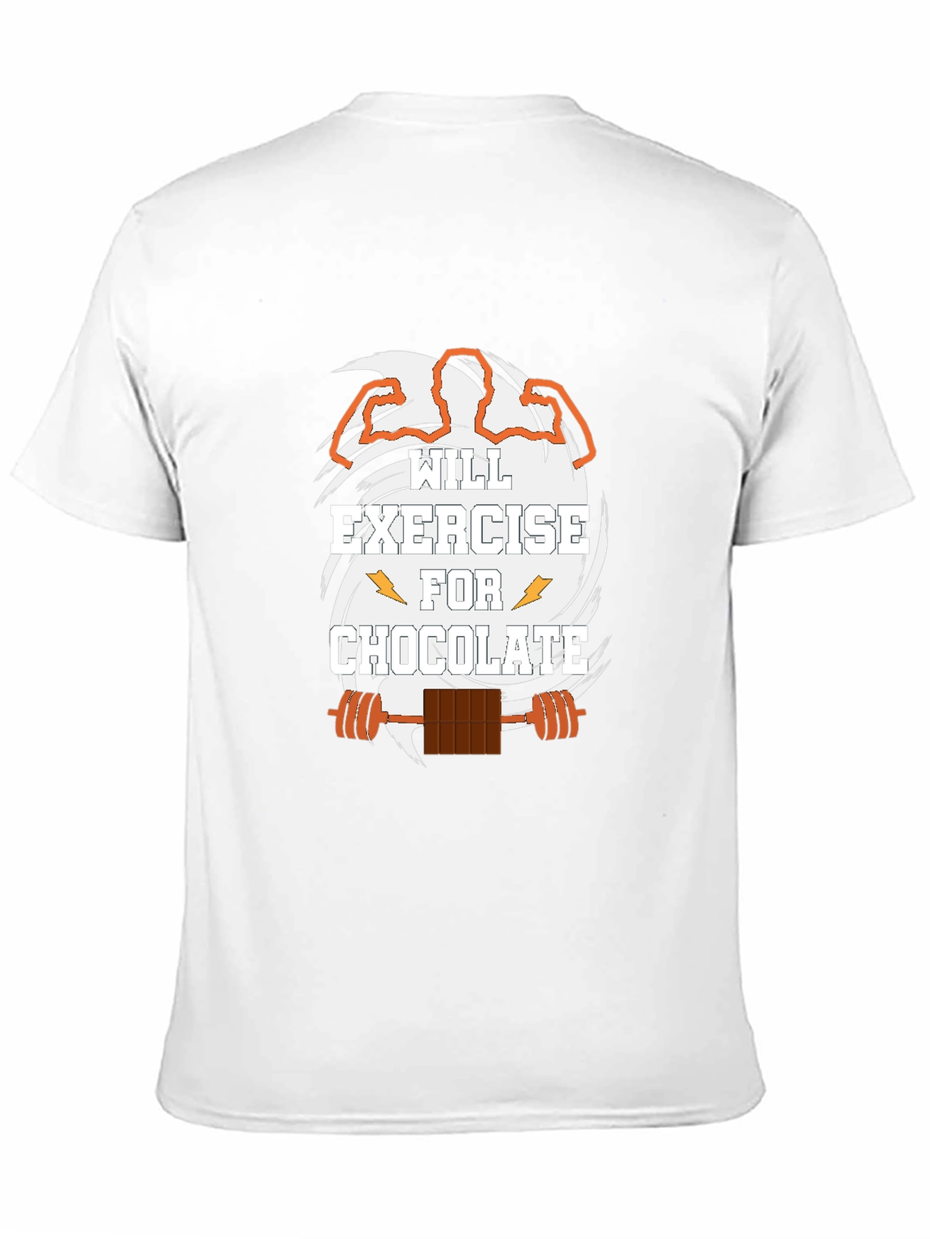 Exercise for Chocolate Black Graphic T-Shirt