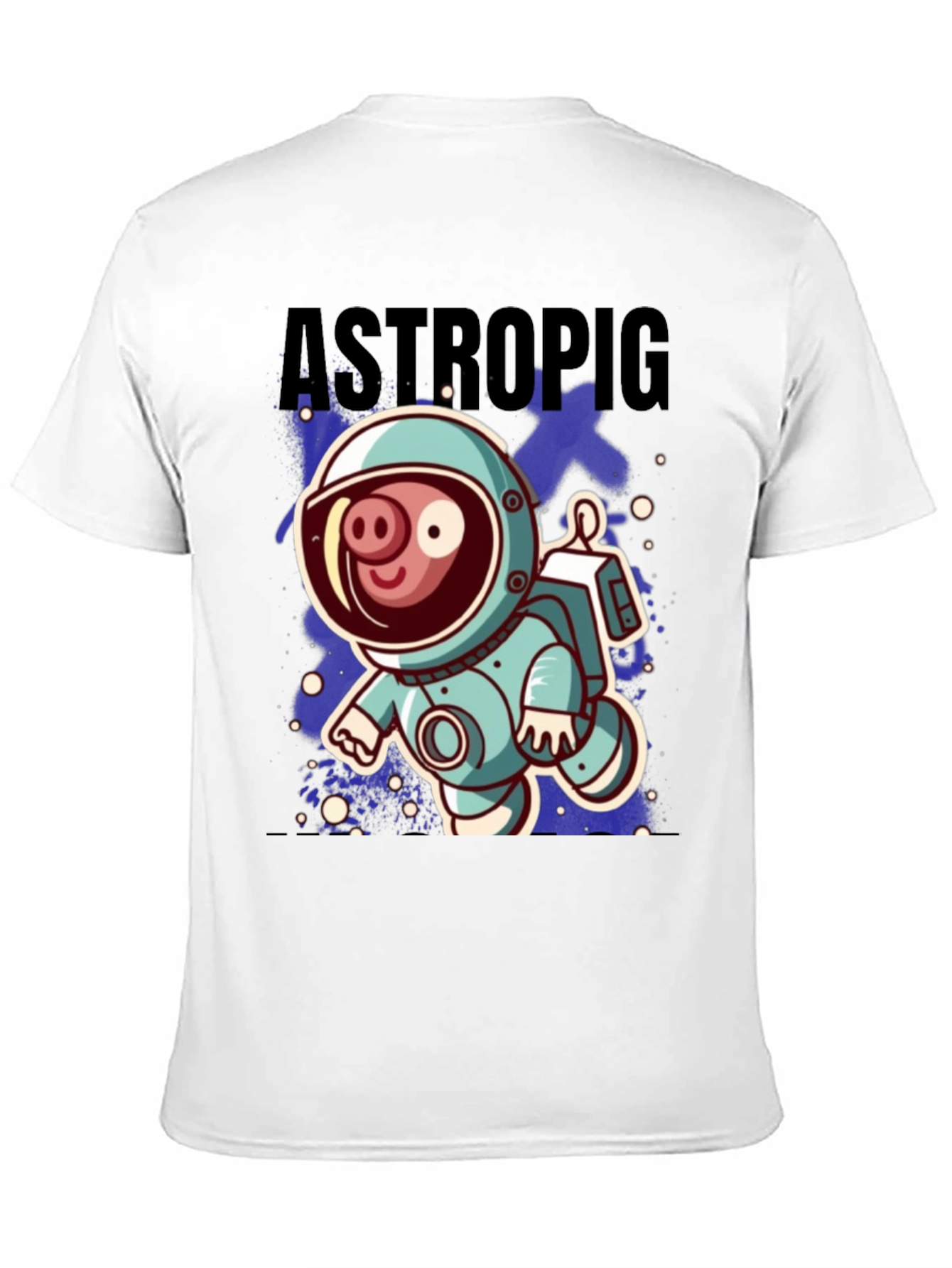 Astro Pig Graphic Tee - Space Adventure Shirt