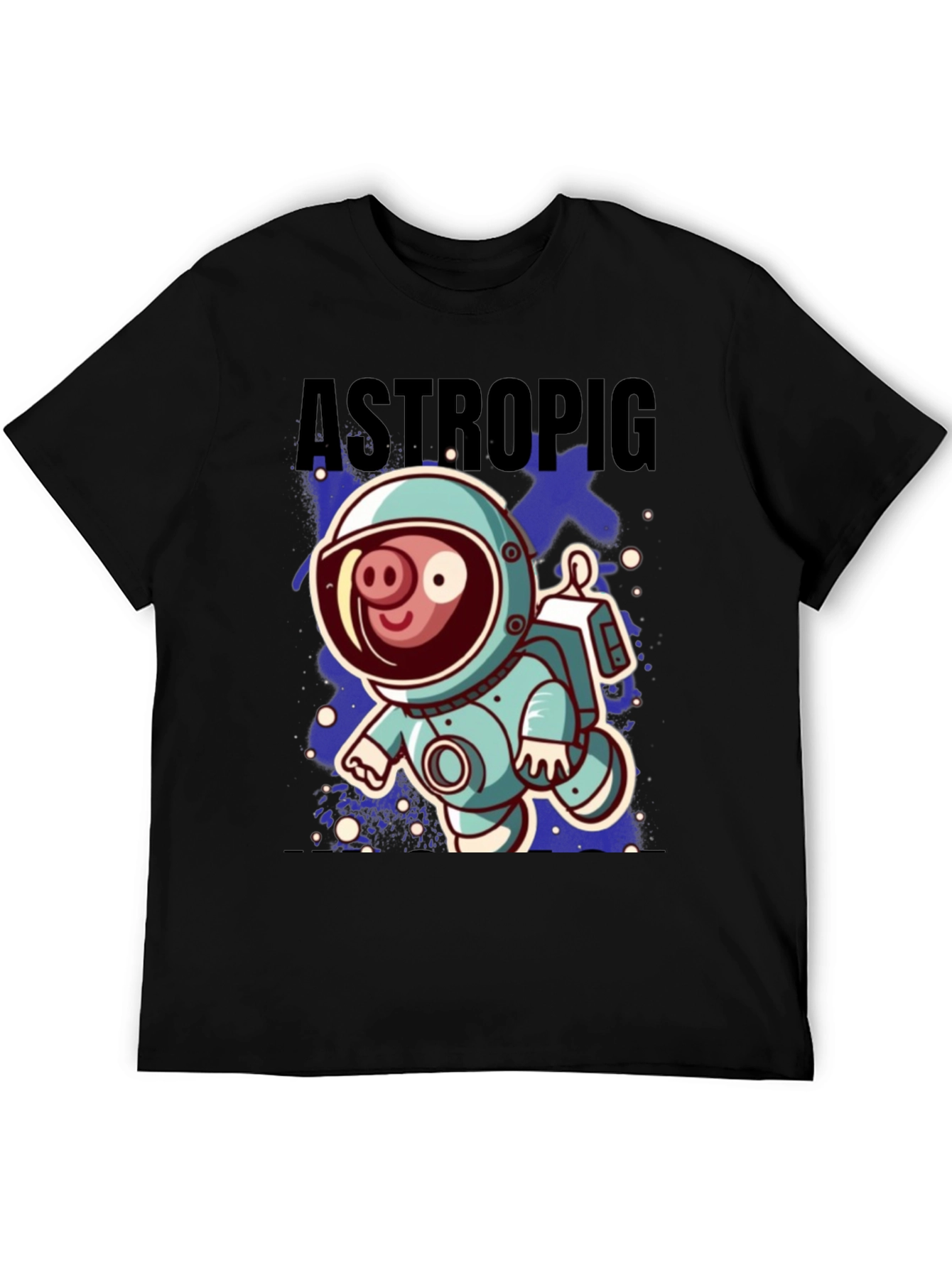 Astro Pig Graphic Tee - Space Adventure Shirt