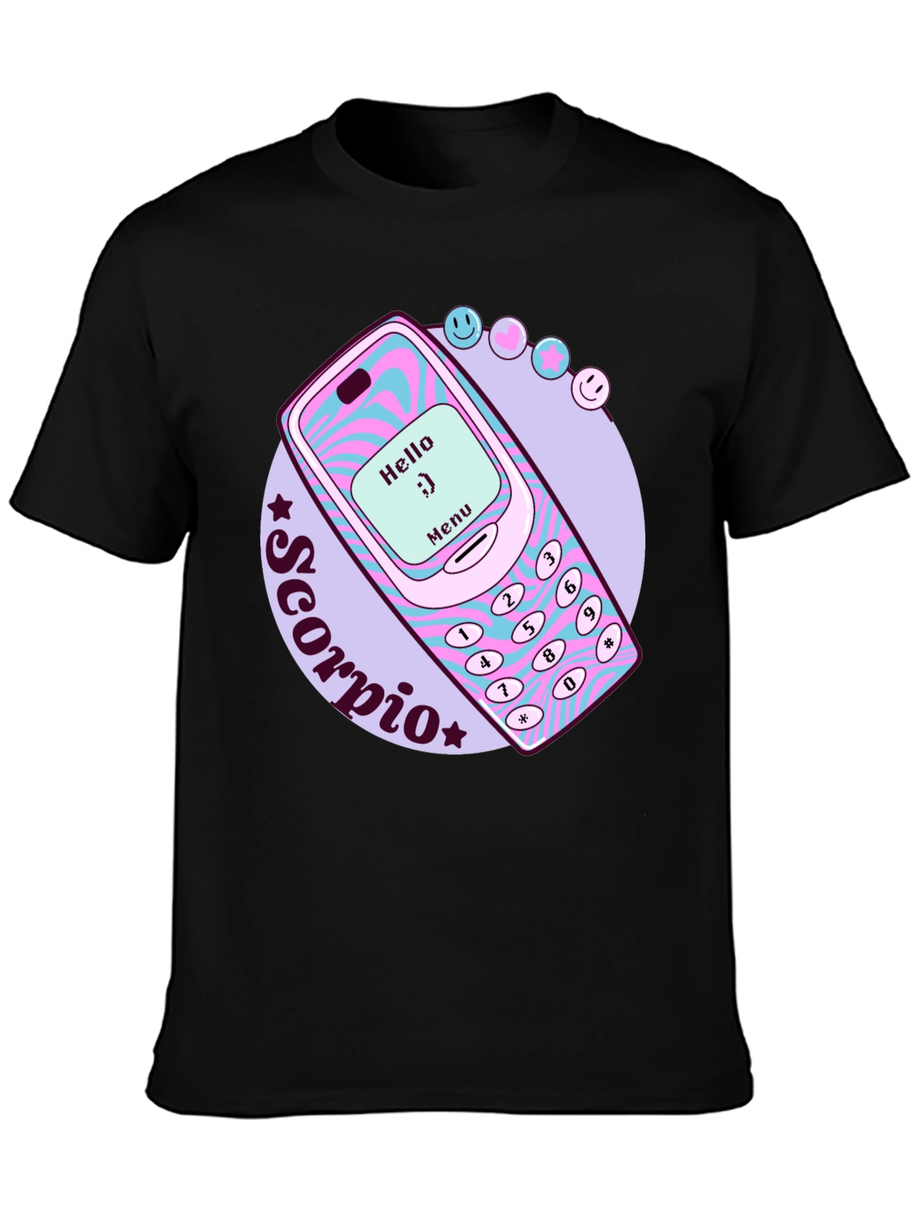 Retro Scorpio Zodiac Sign T-Shirt