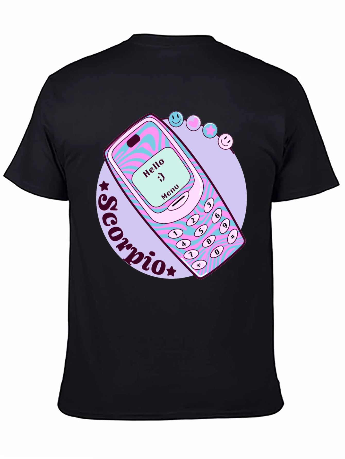 Retro Scorpio Zodiac Sign T-Shirt
