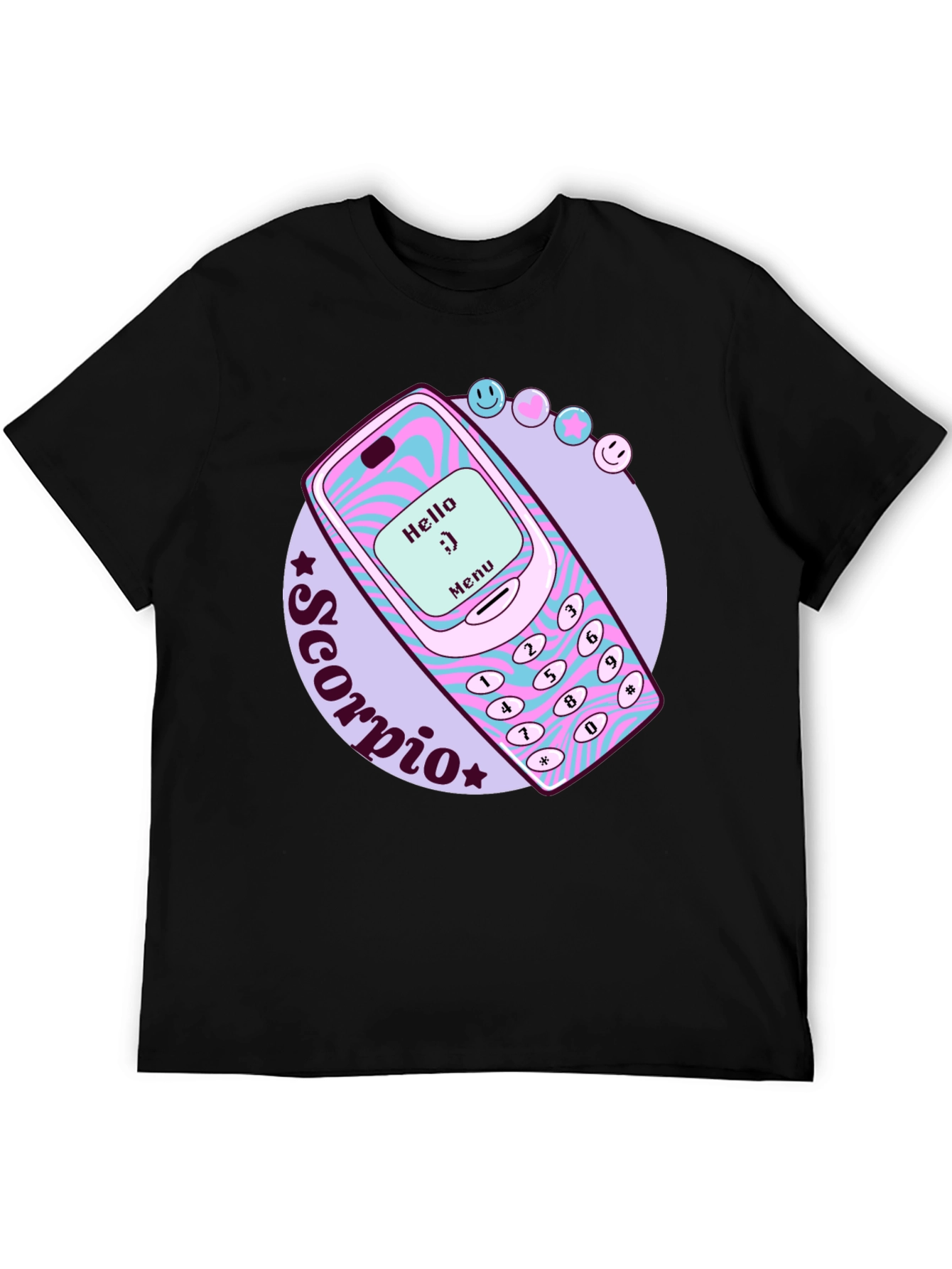 Retro Scorpio Zodiac Sign T-Shirt