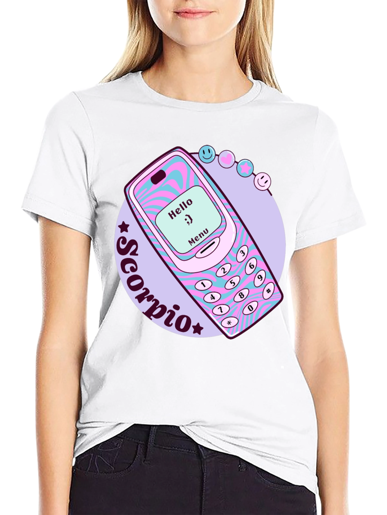 Retro Scorpio Zodiac Sign T-Shirt