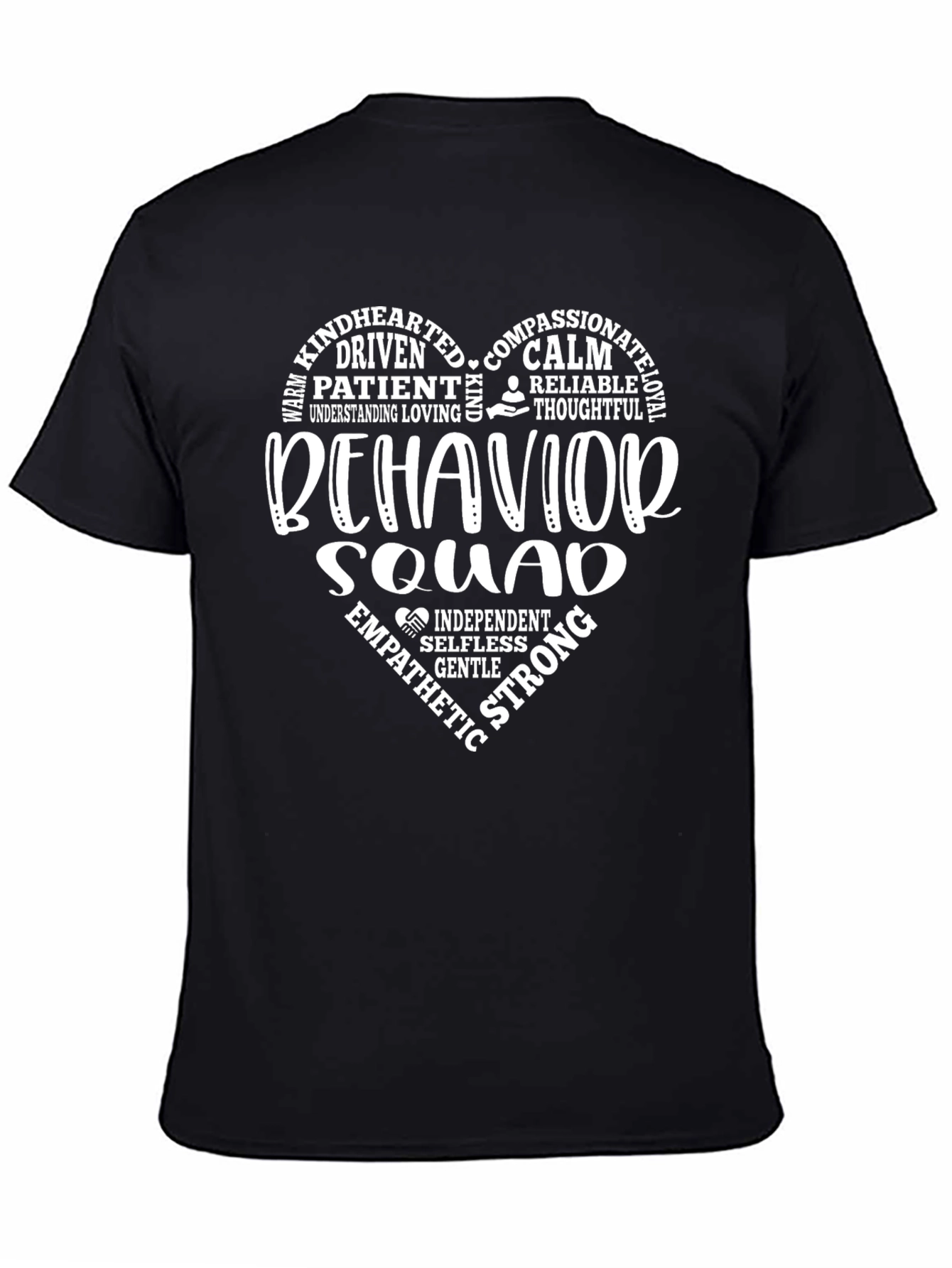 Behavior Squad Heart Tee - Kind Driven Empathetic