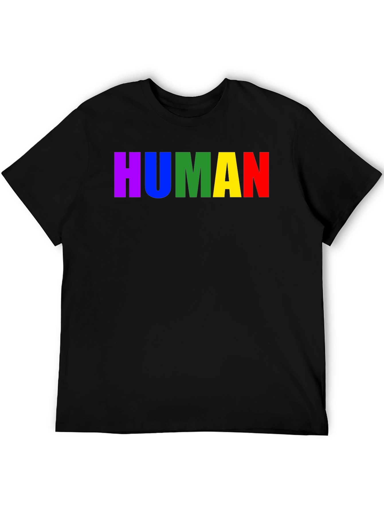 Rainbow HUMAN T-Shirt - Pride & Equality