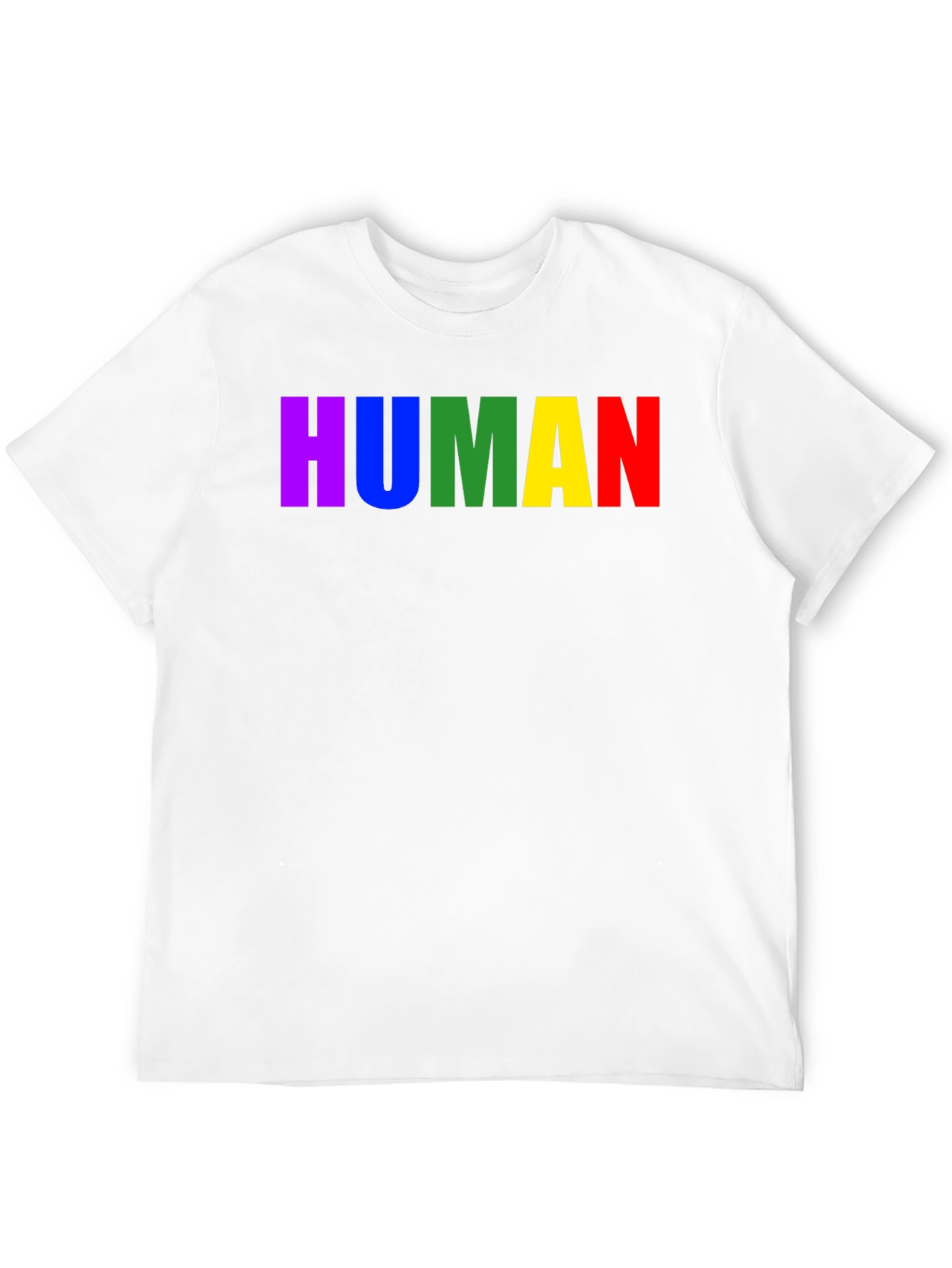 Rainbow HUMAN T-Shirt - Pride & Equality
