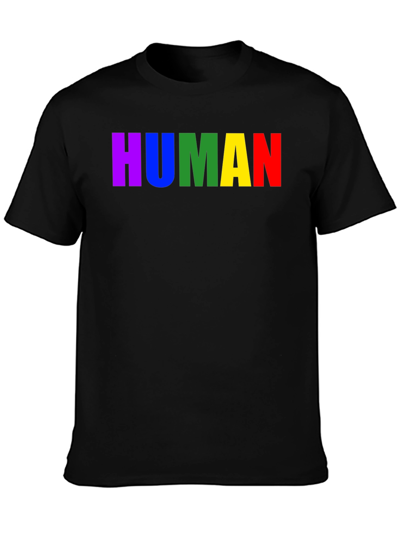 Rainbow HUMAN T-Shirt - Pride & Equality