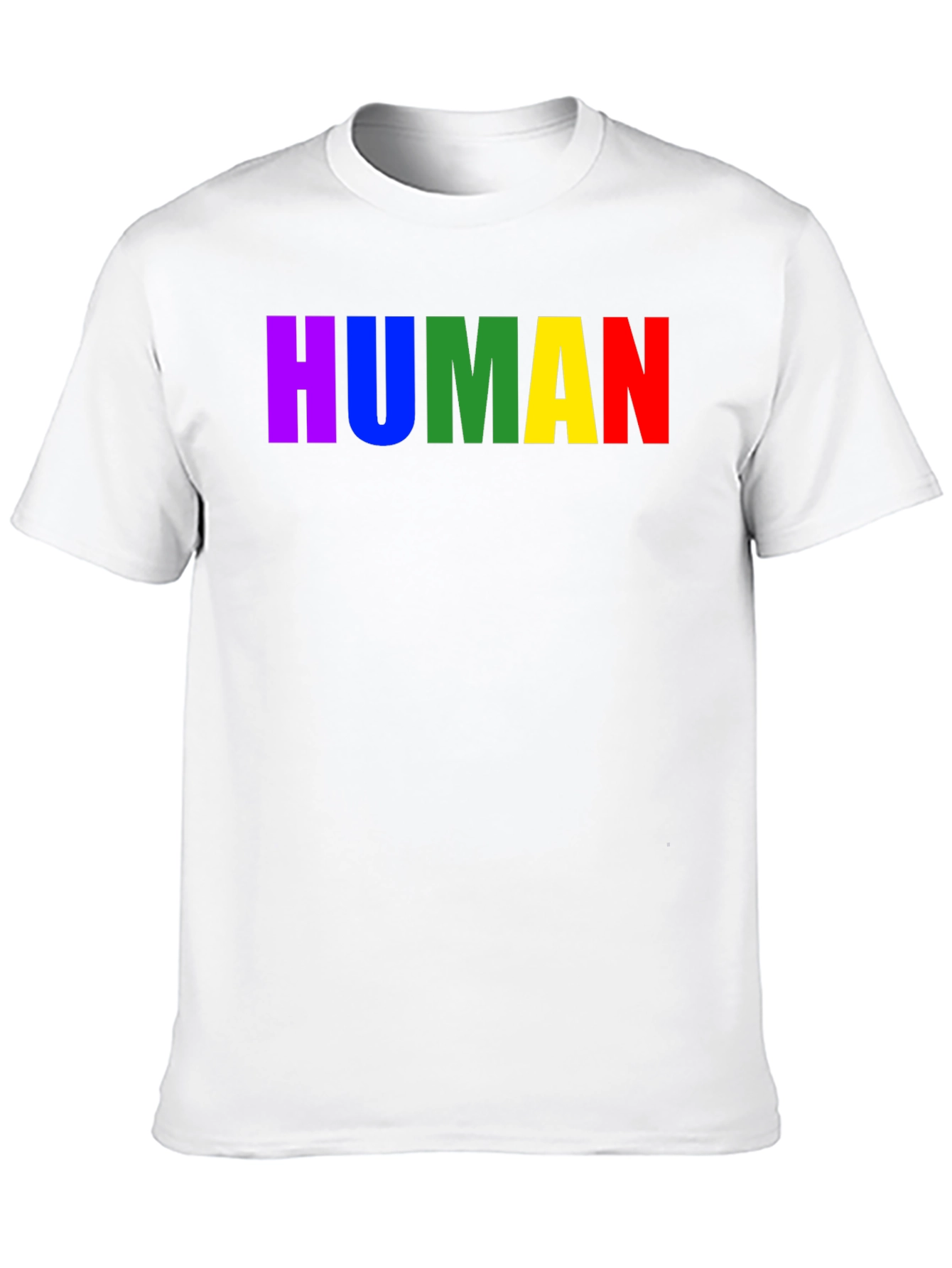 Rainbow HUMAN T-Shirt - Pride & Equality